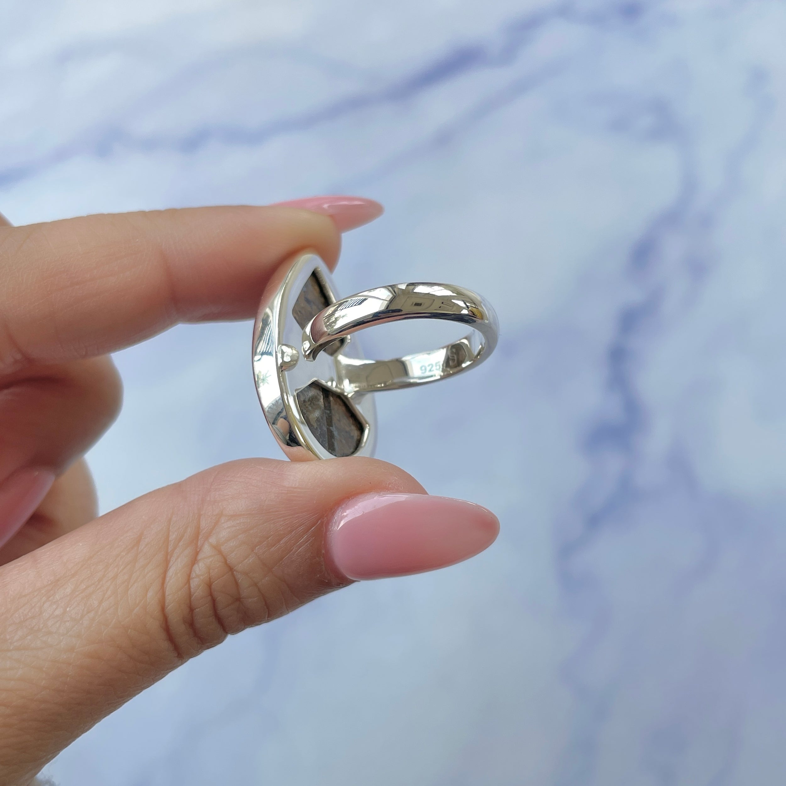 Bronzite Adjustable Ring-(BRZ-R-20.)