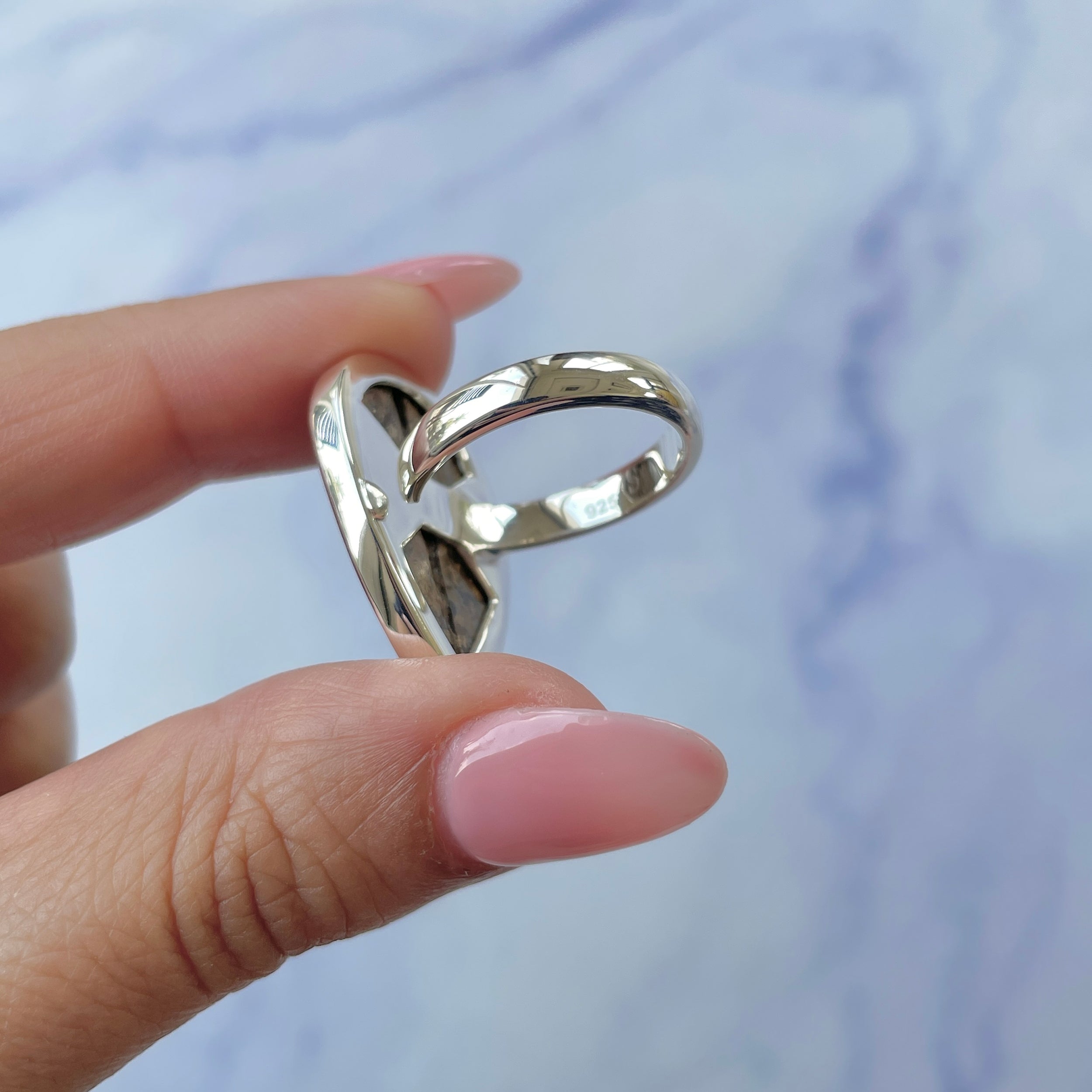 Bronzite Adjustable Ring-(BRZ-R-21.)