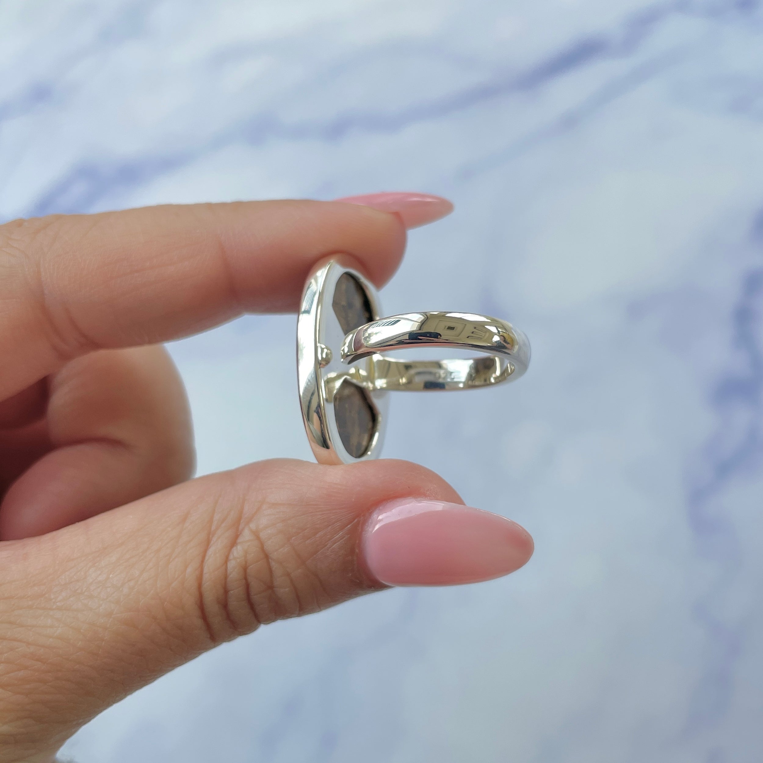 Bronzite Adjustable Ring-(BRZ-R-22.)