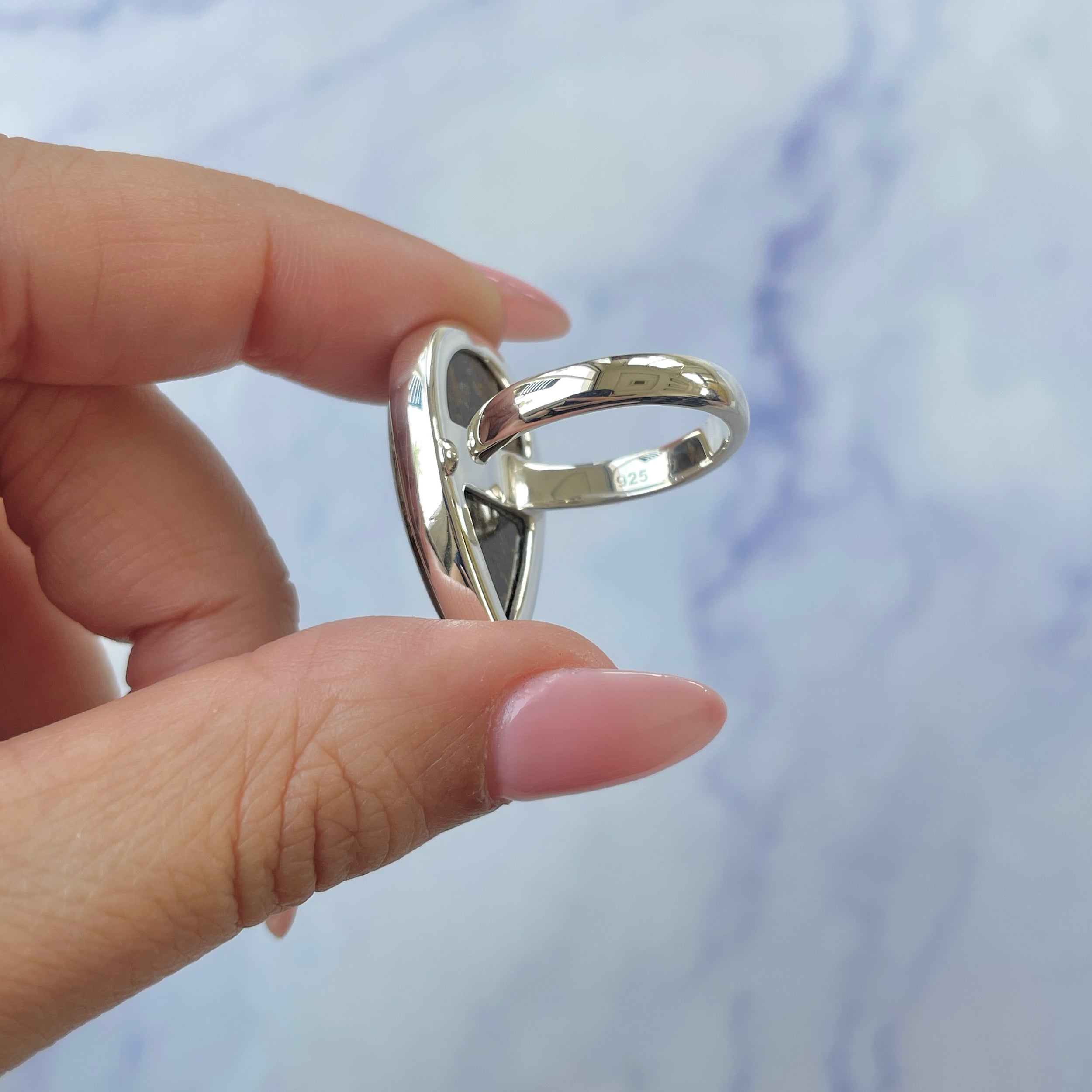 Bronzite Adjustable Ring-(BRZ-R-25.)