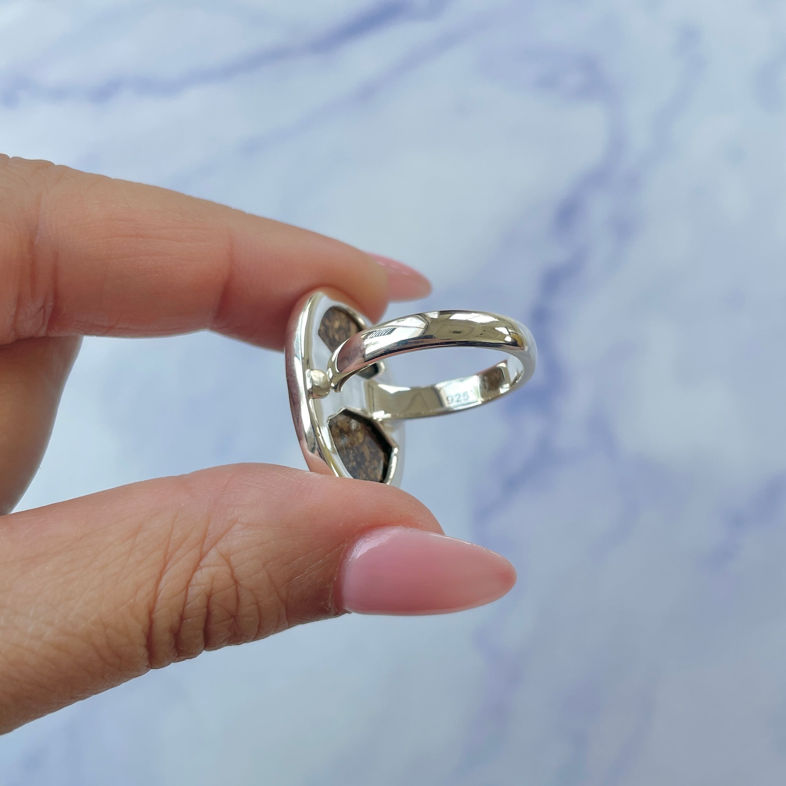 Bronzite Adjustable Ring-(BRZ-R-26.)