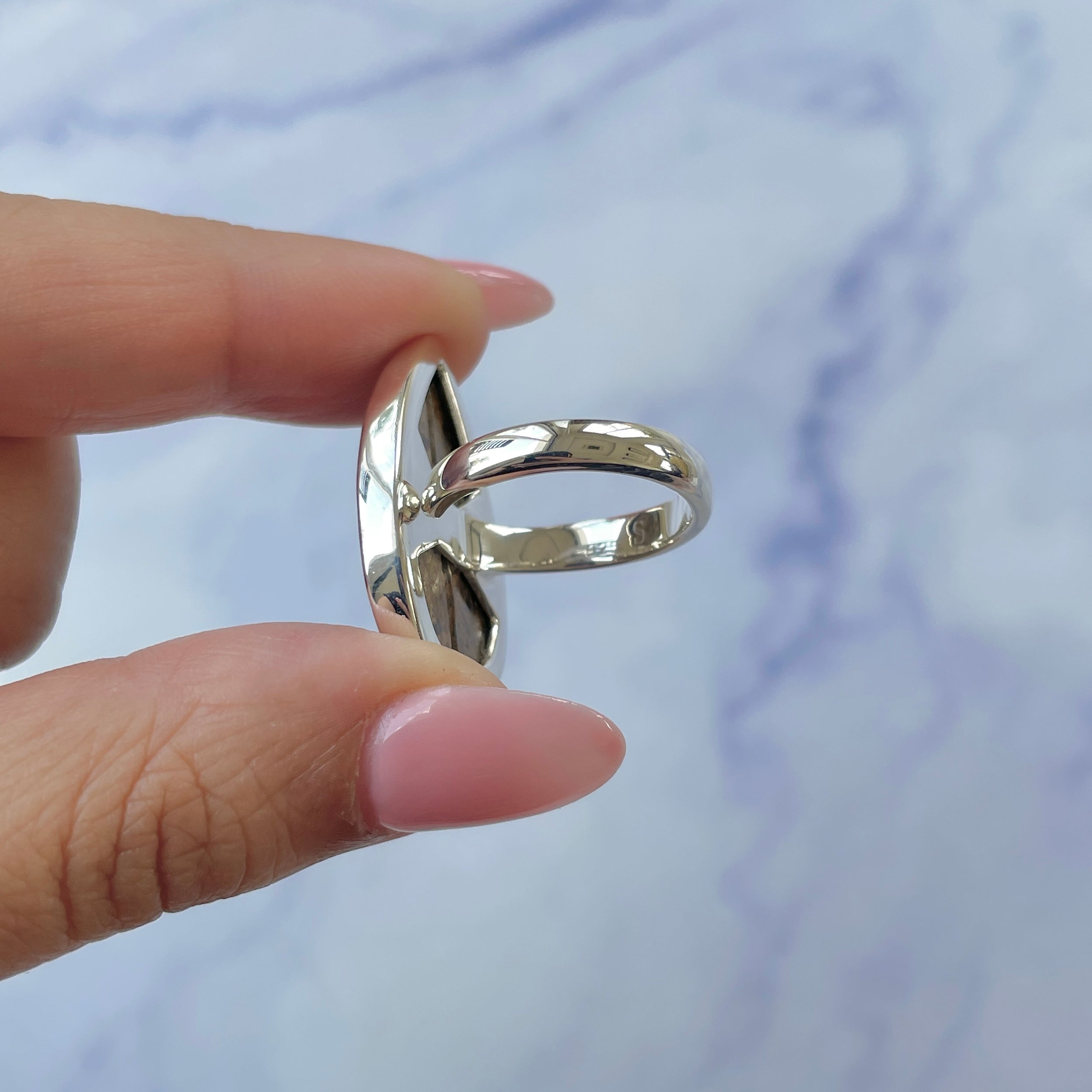 Bronzite Adjustable Ring-(BRZ-R-27.)