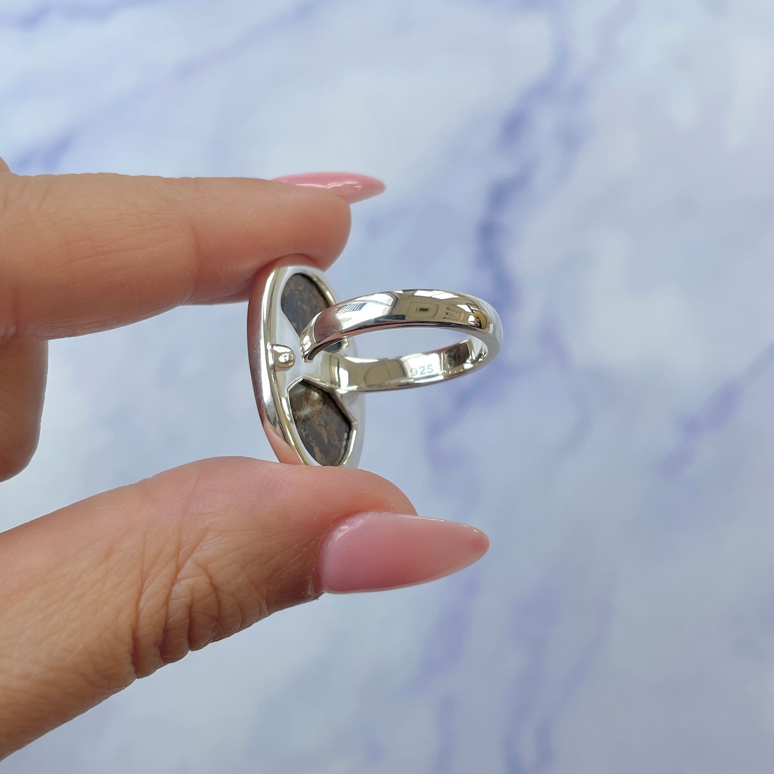 Bronzite Adjustable Ring-(BRZ-R-30.)