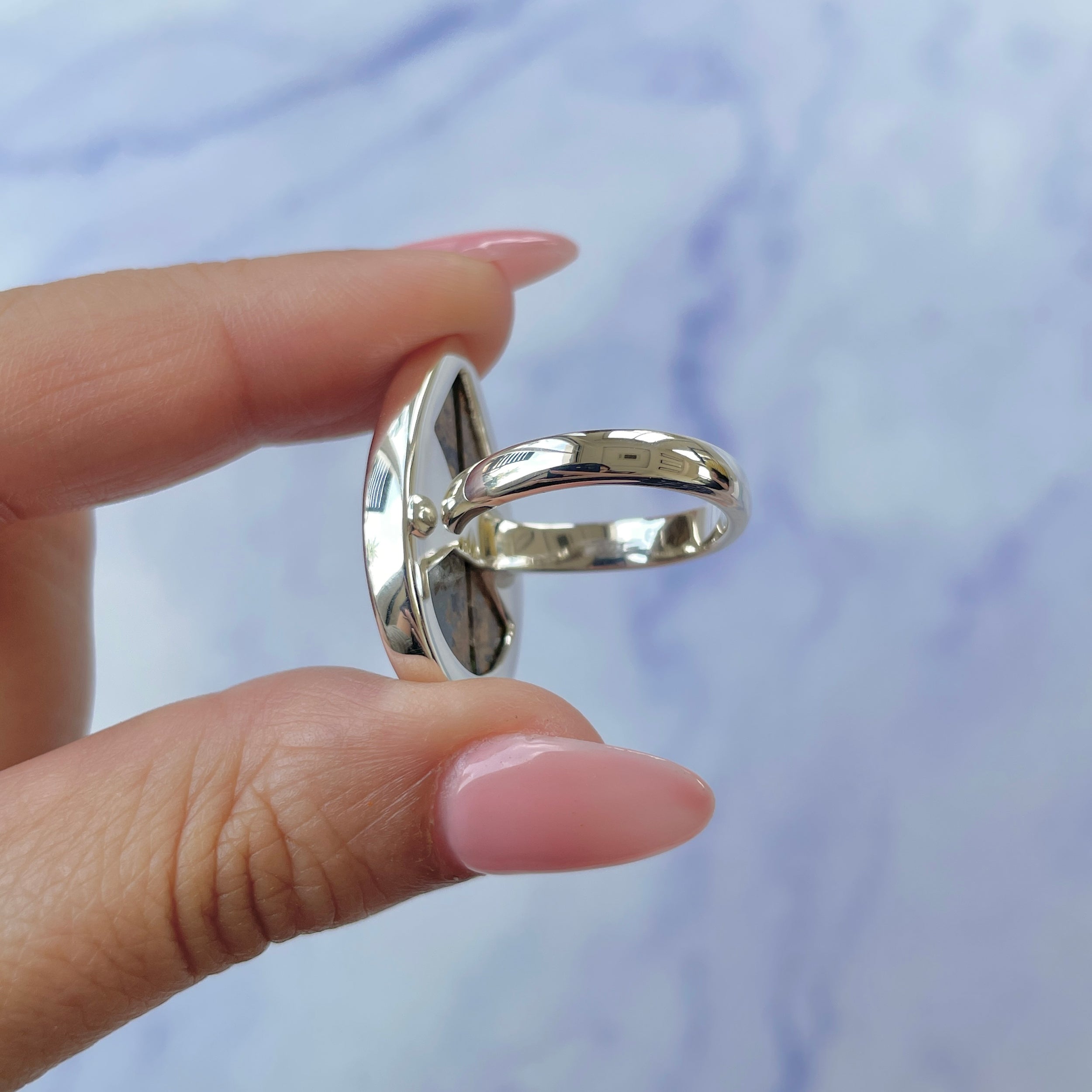 Bronzite Adjustable Ring-(BRZ-R-32.)