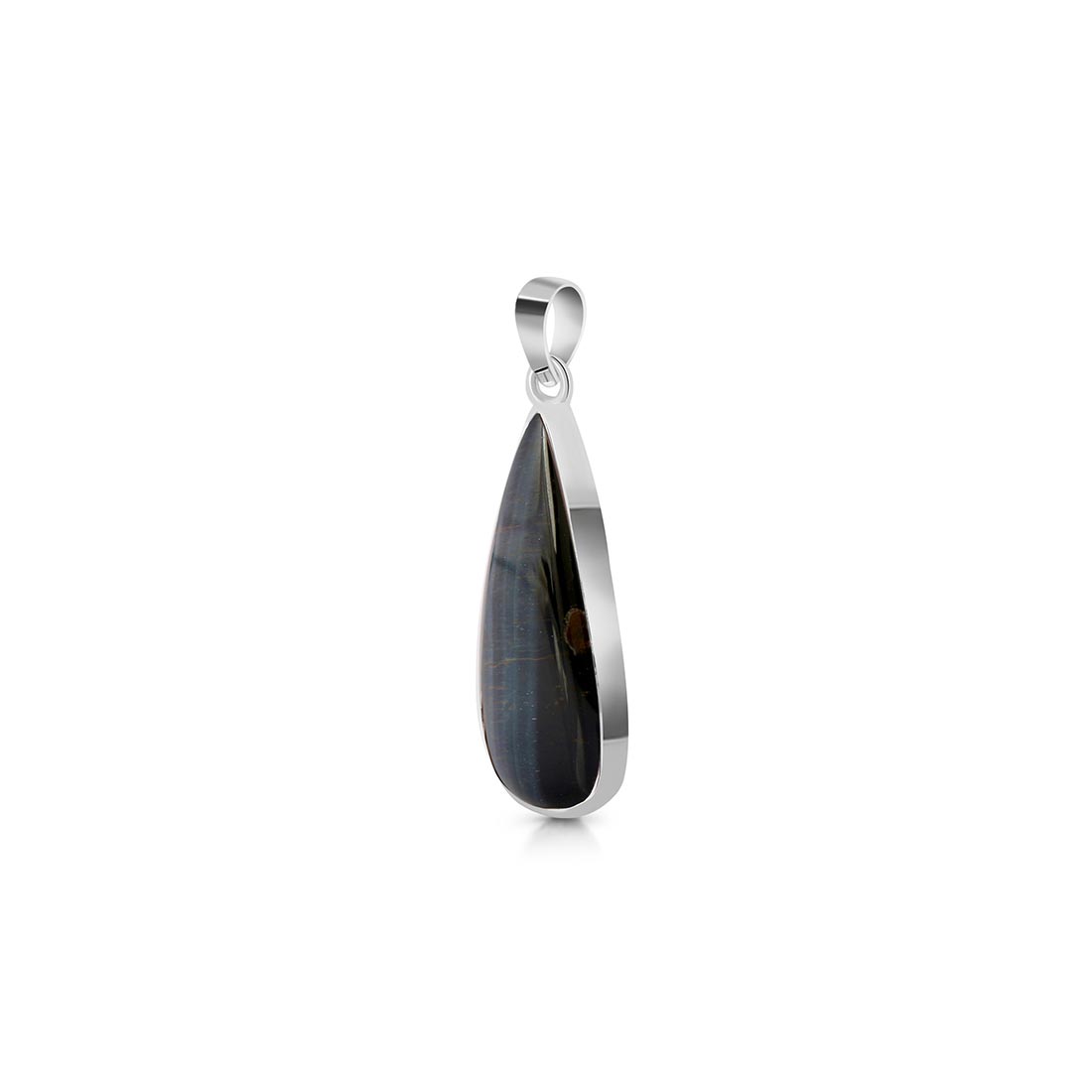 Blue Tiger Eye Pendant-(BTE-P-20.)