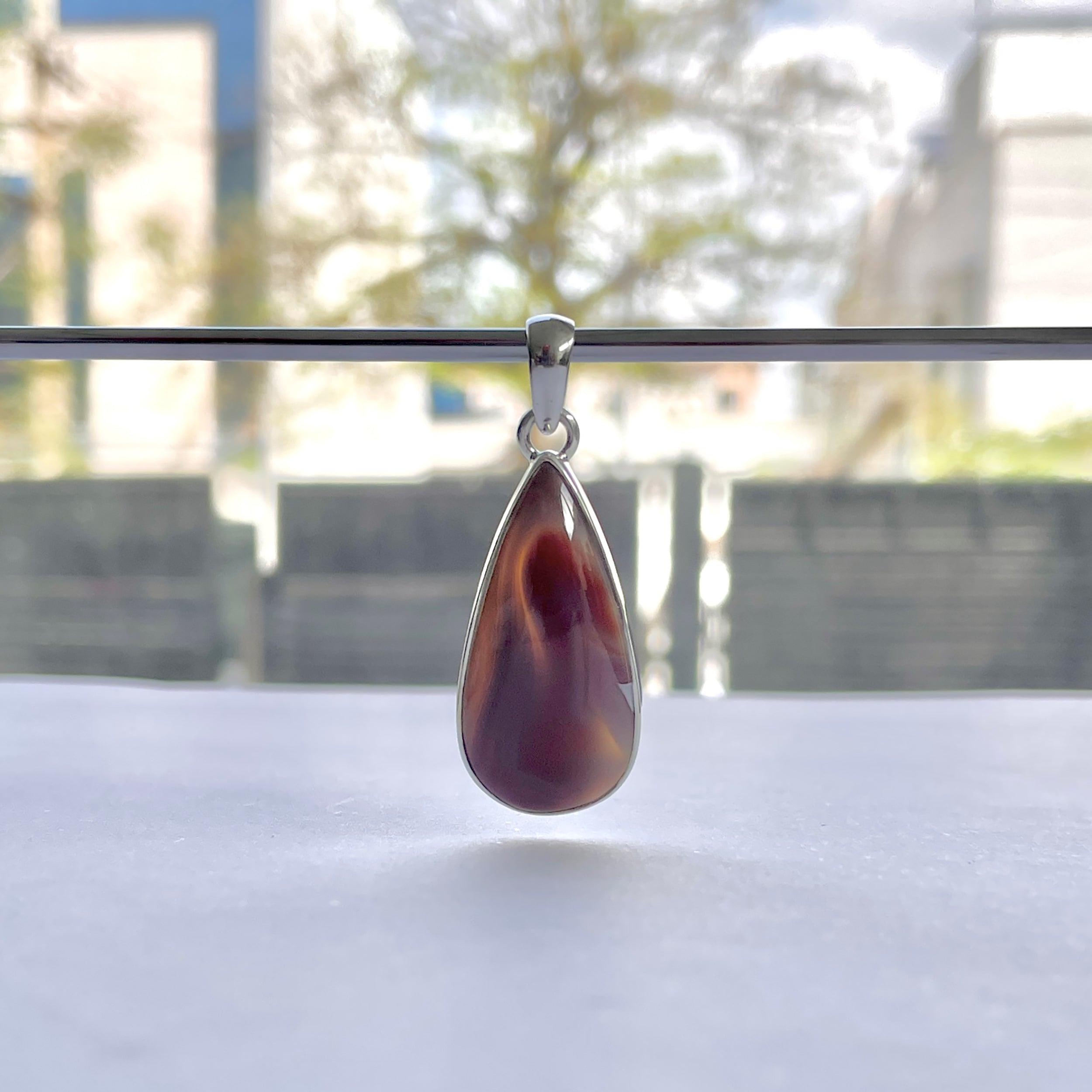 Botswana Agate Pendant-(BWA-P-1.)