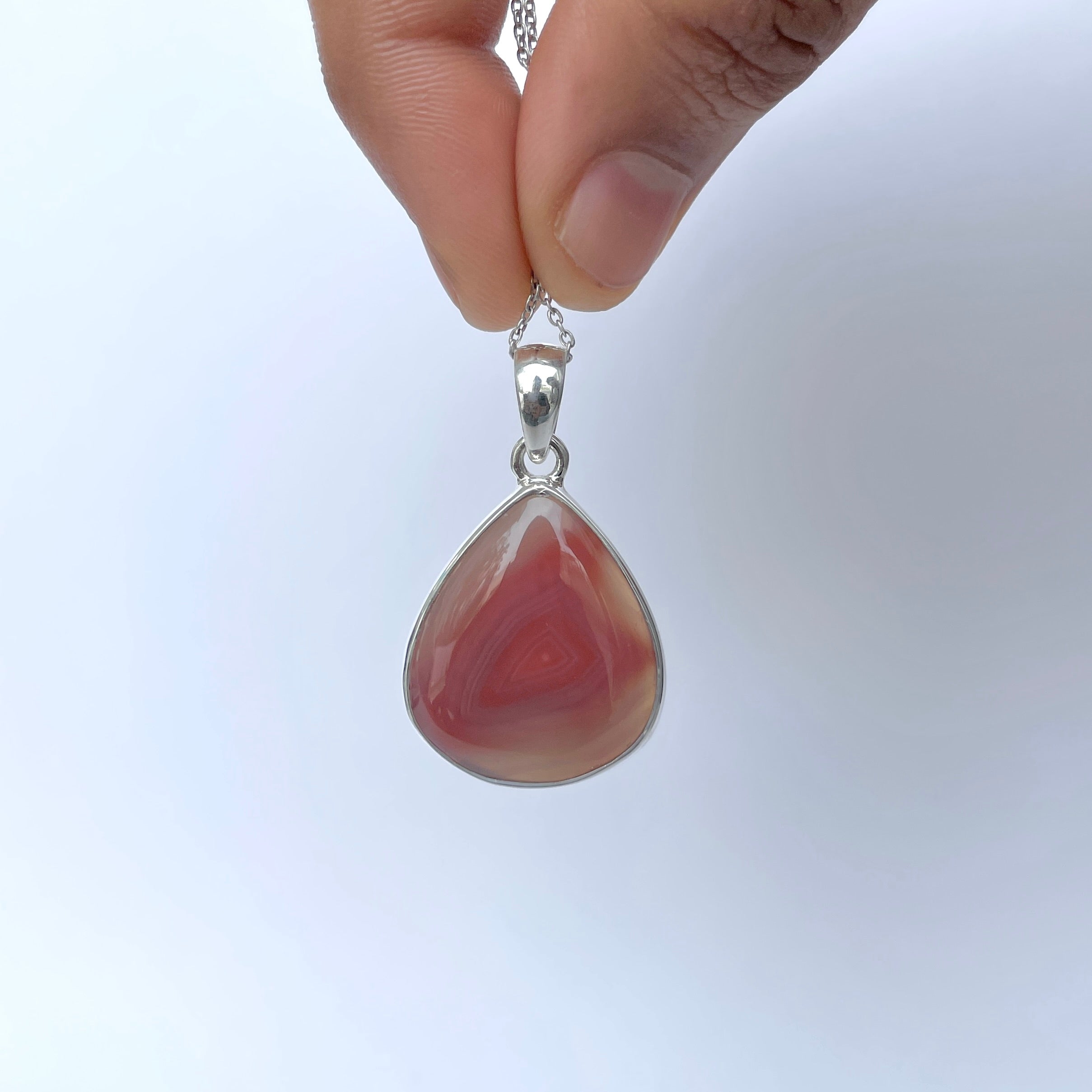 Botswana Agate Pendant-(BWA-P-10.)