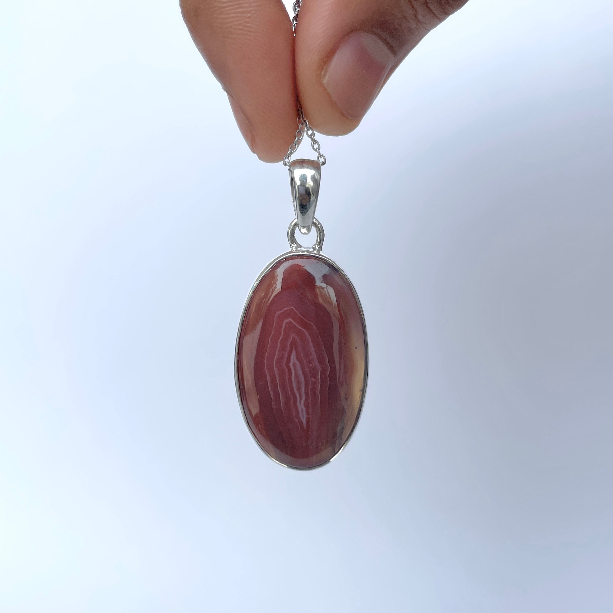 Botswana Agate Pendant-(BWA-P-13.)