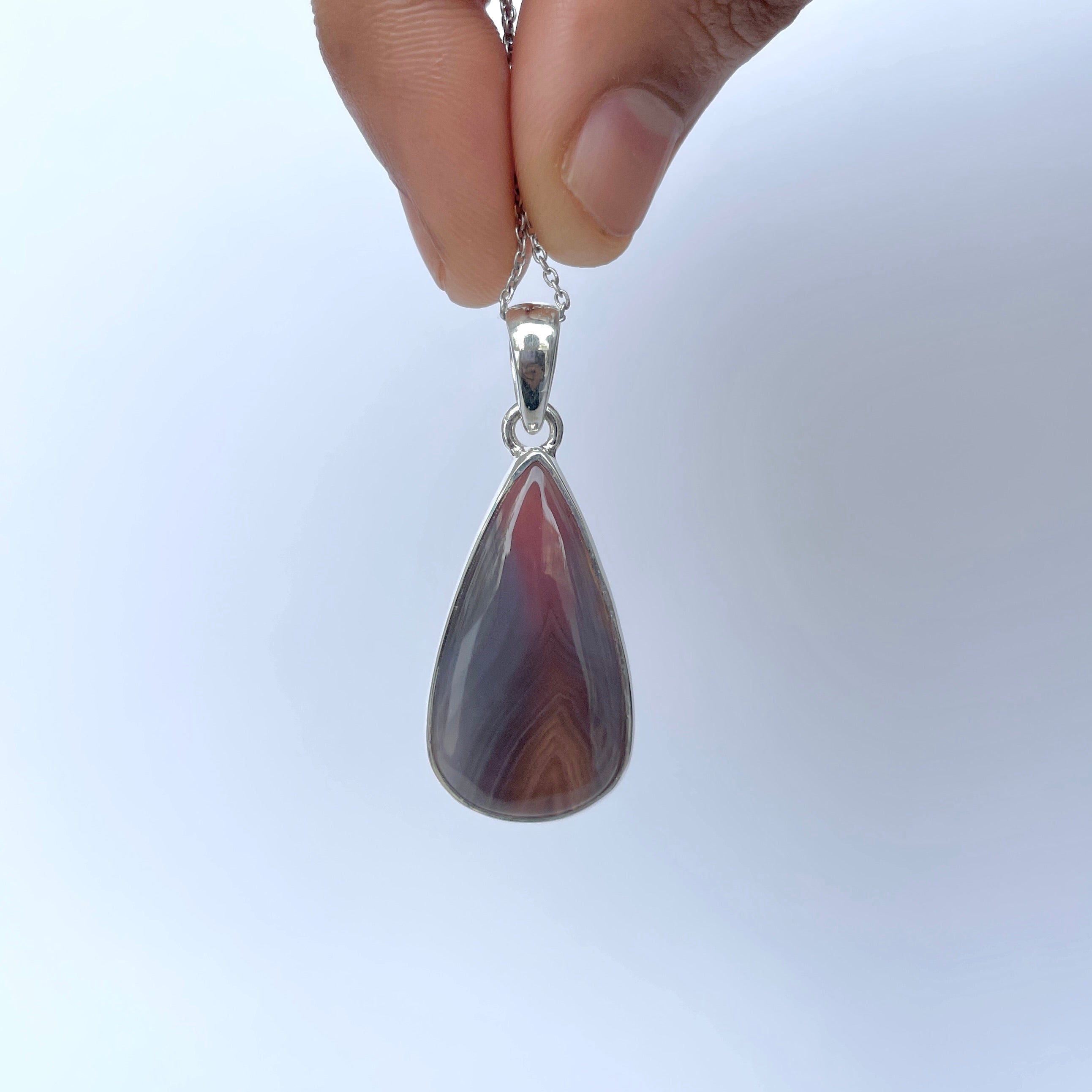 Botswana Agate Pendant-(BWA-P-14.)
