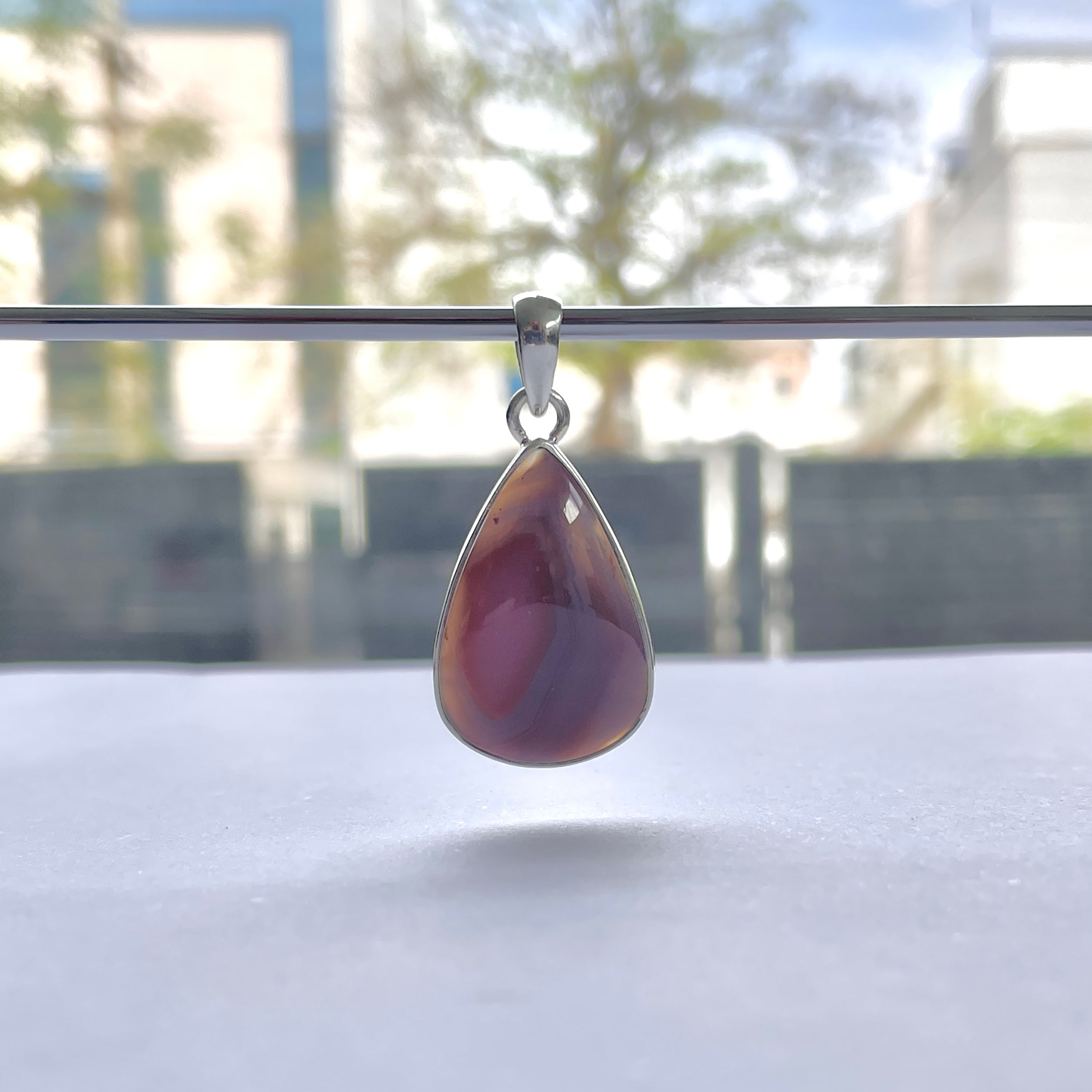 Botswana Agate Pendant-(BWA-P-15.)