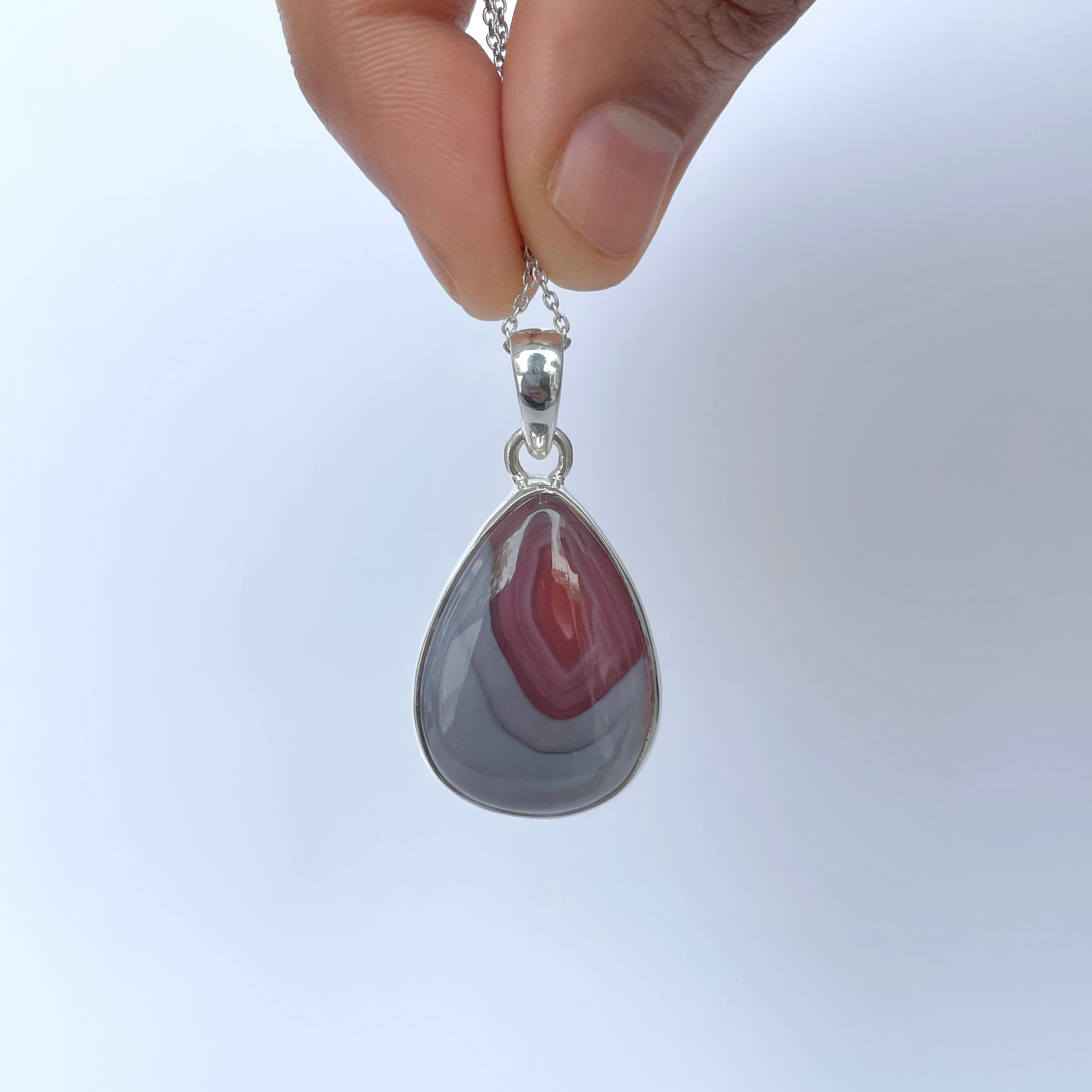 Botswana Agate Pendant-(BWA-P-16.)