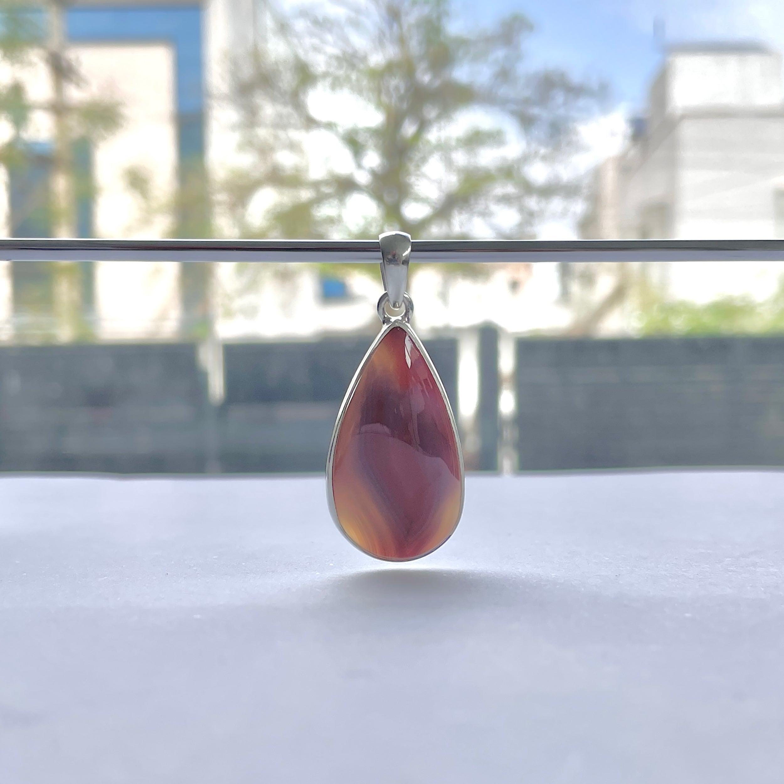Botswana Agate Pendant-(BWA-P-17.)