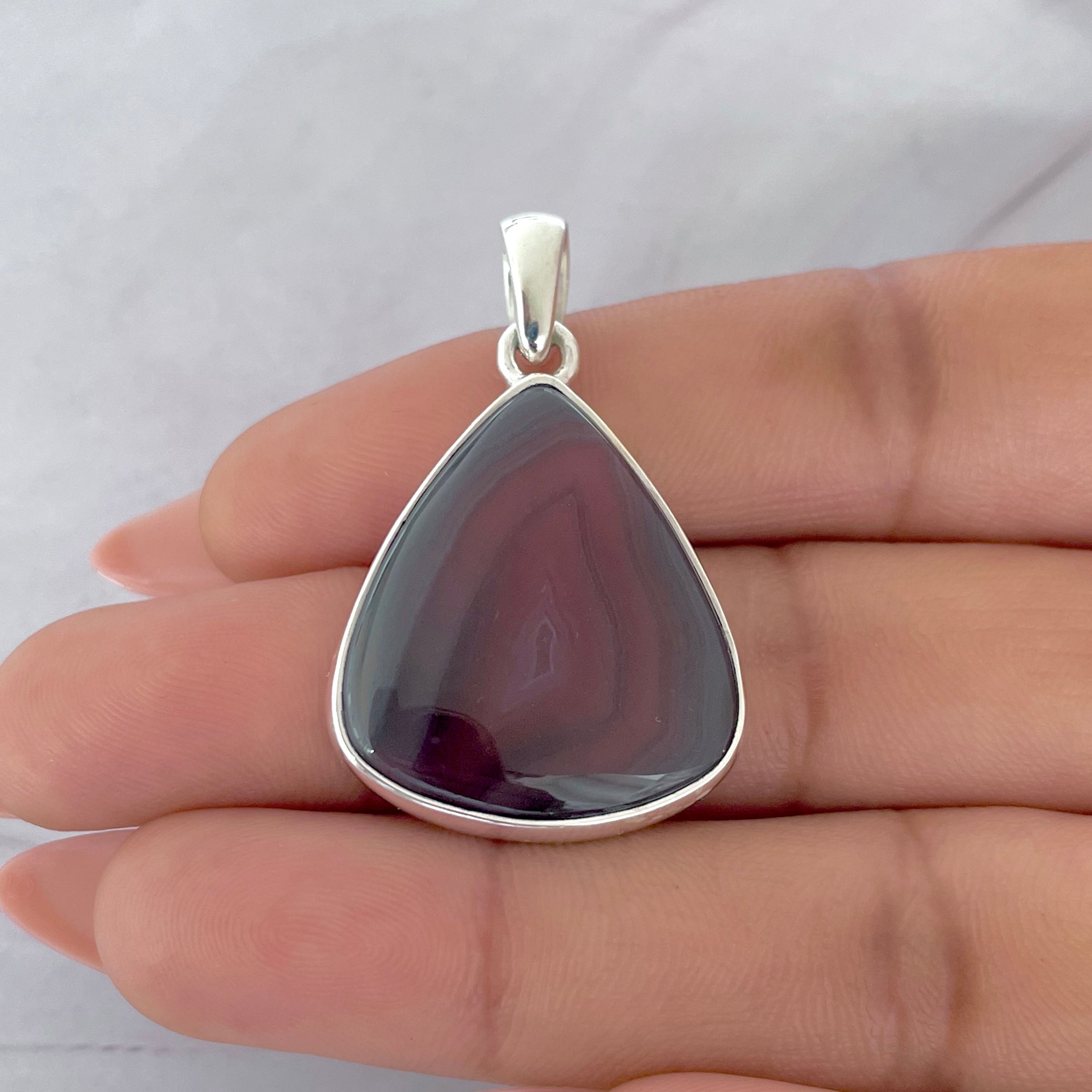 Botswana Agate Pendant-(BWA-P-18.)