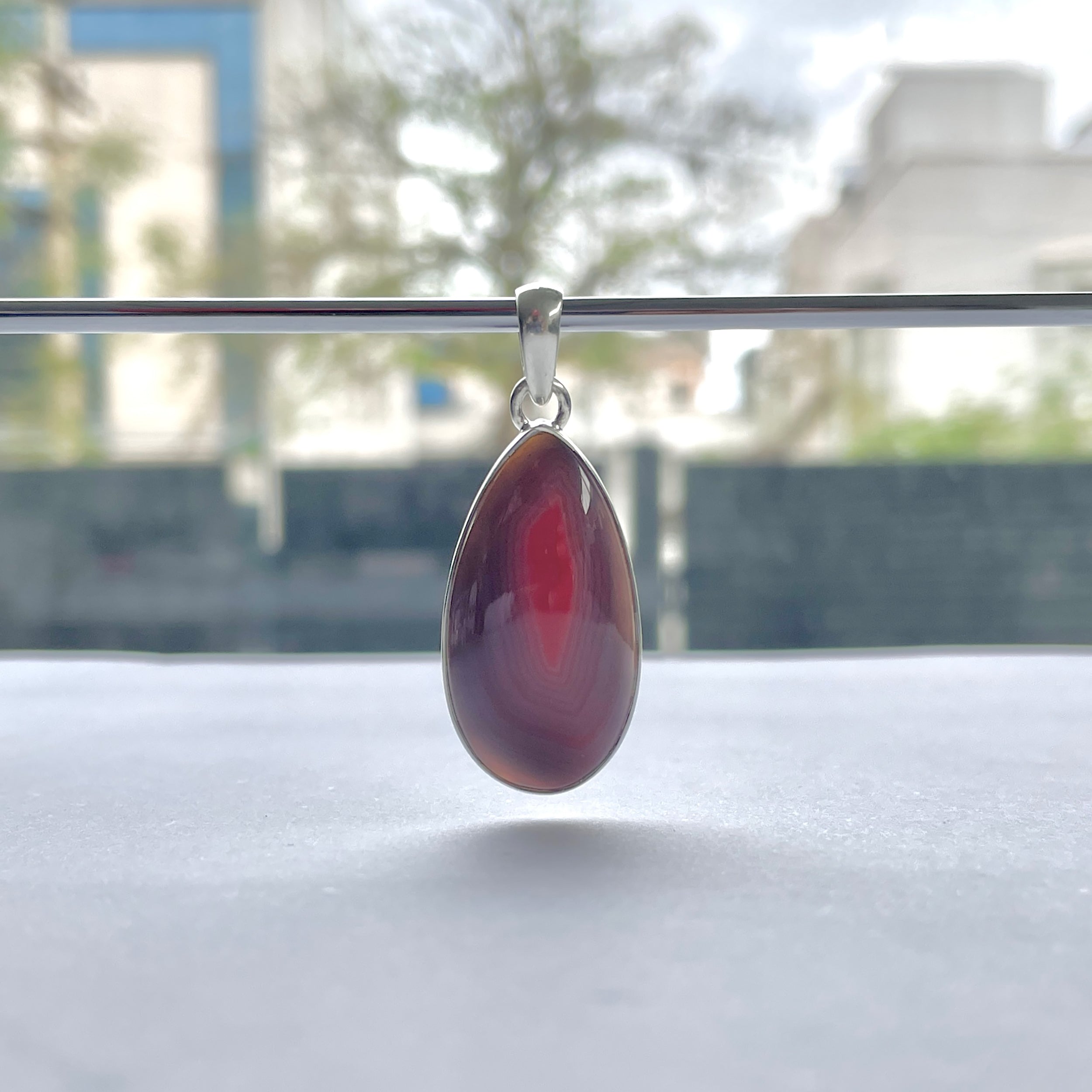 Botswana Agate Pendant-(BWA-P-21.)