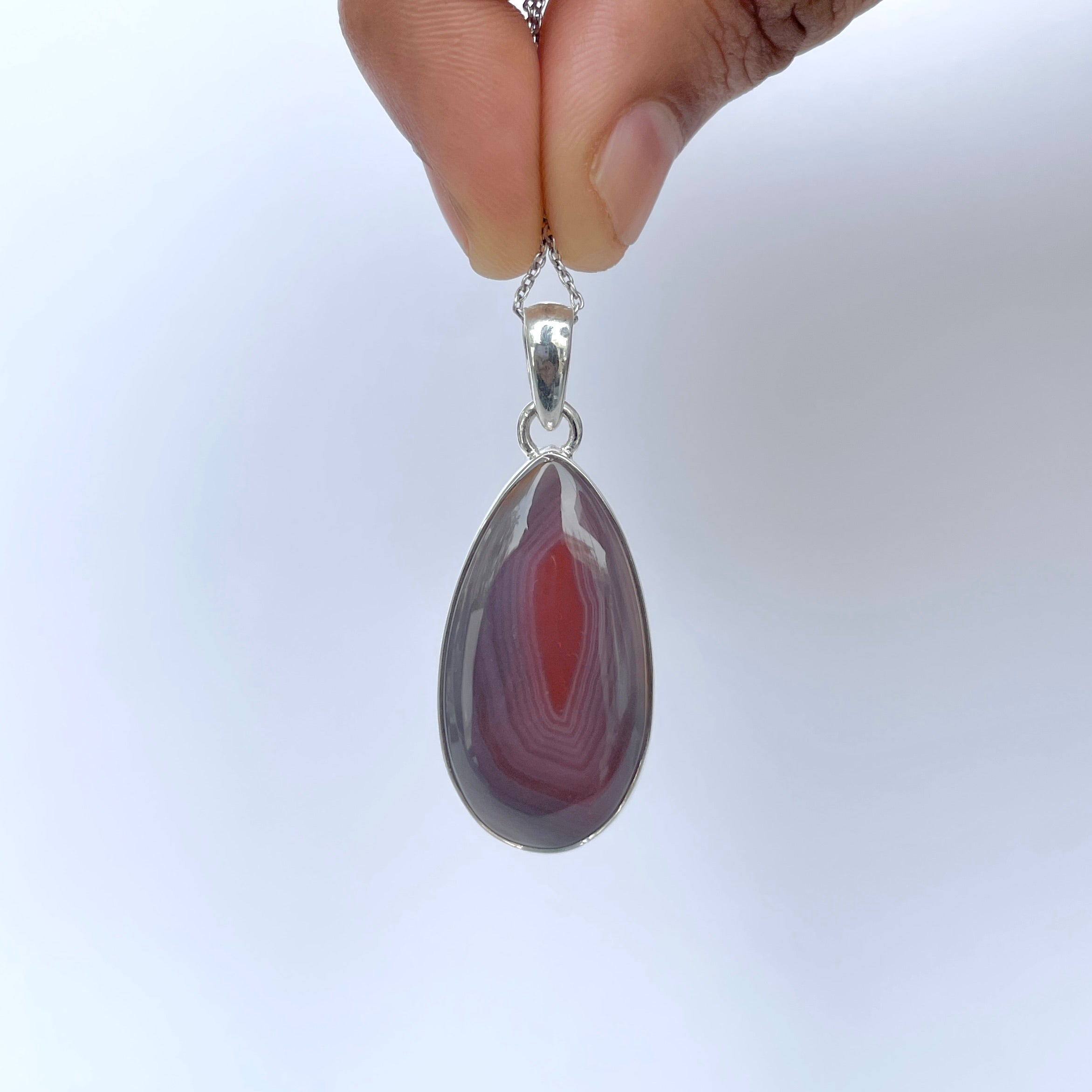 Botswana Agate Pendant-(BWA-P-21.)