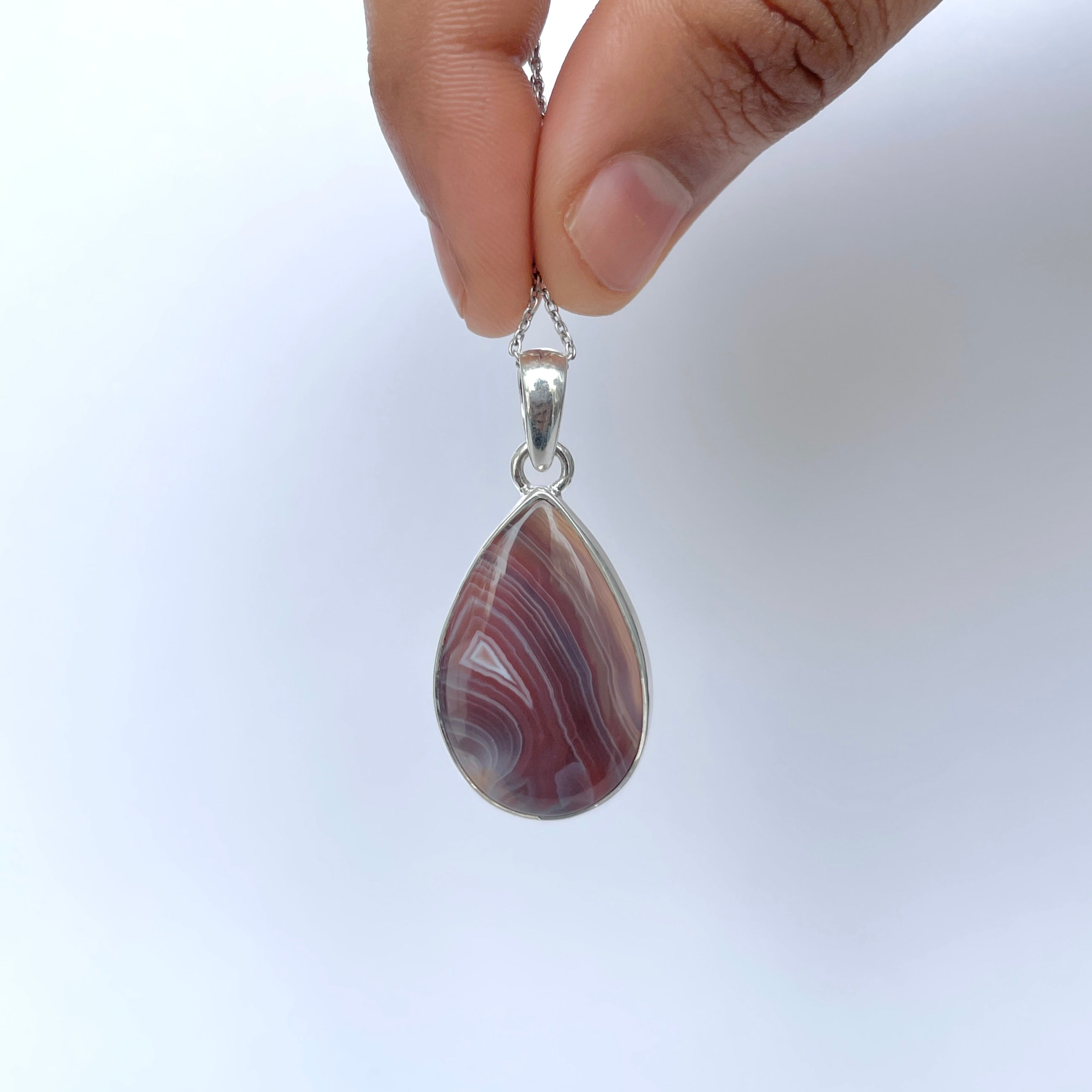 Botswana Agate Pendant-(BWA-P-22.)