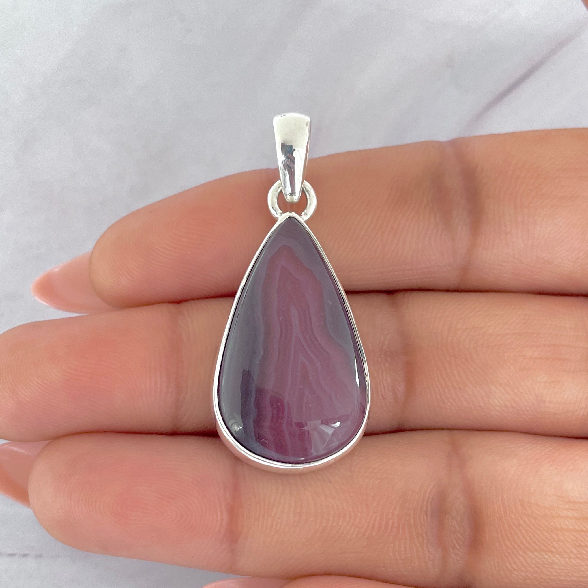 Botswana Agate Pendant-(BWA-P-23.)