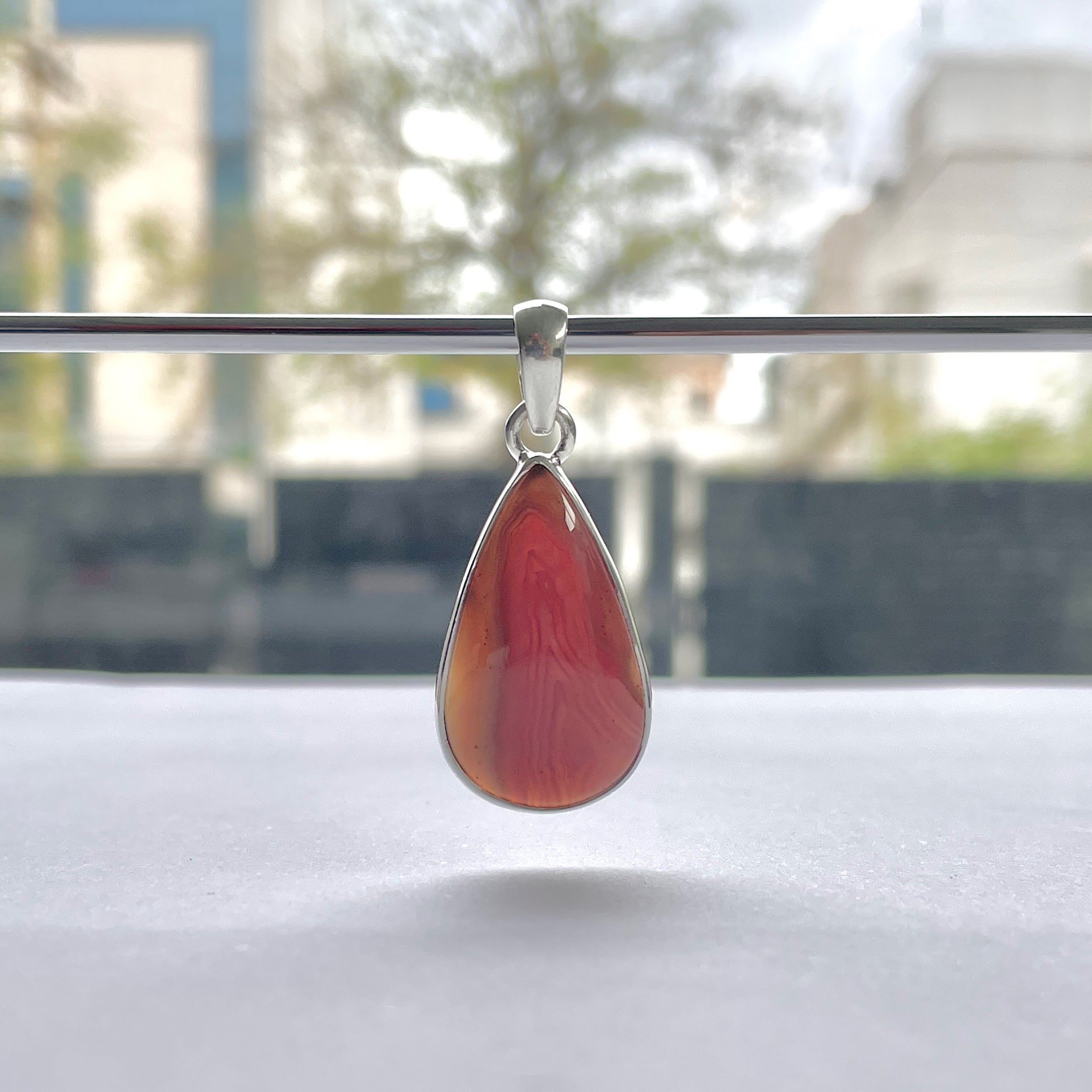 Botswana Agate Pendant-(BWA-P-23.)