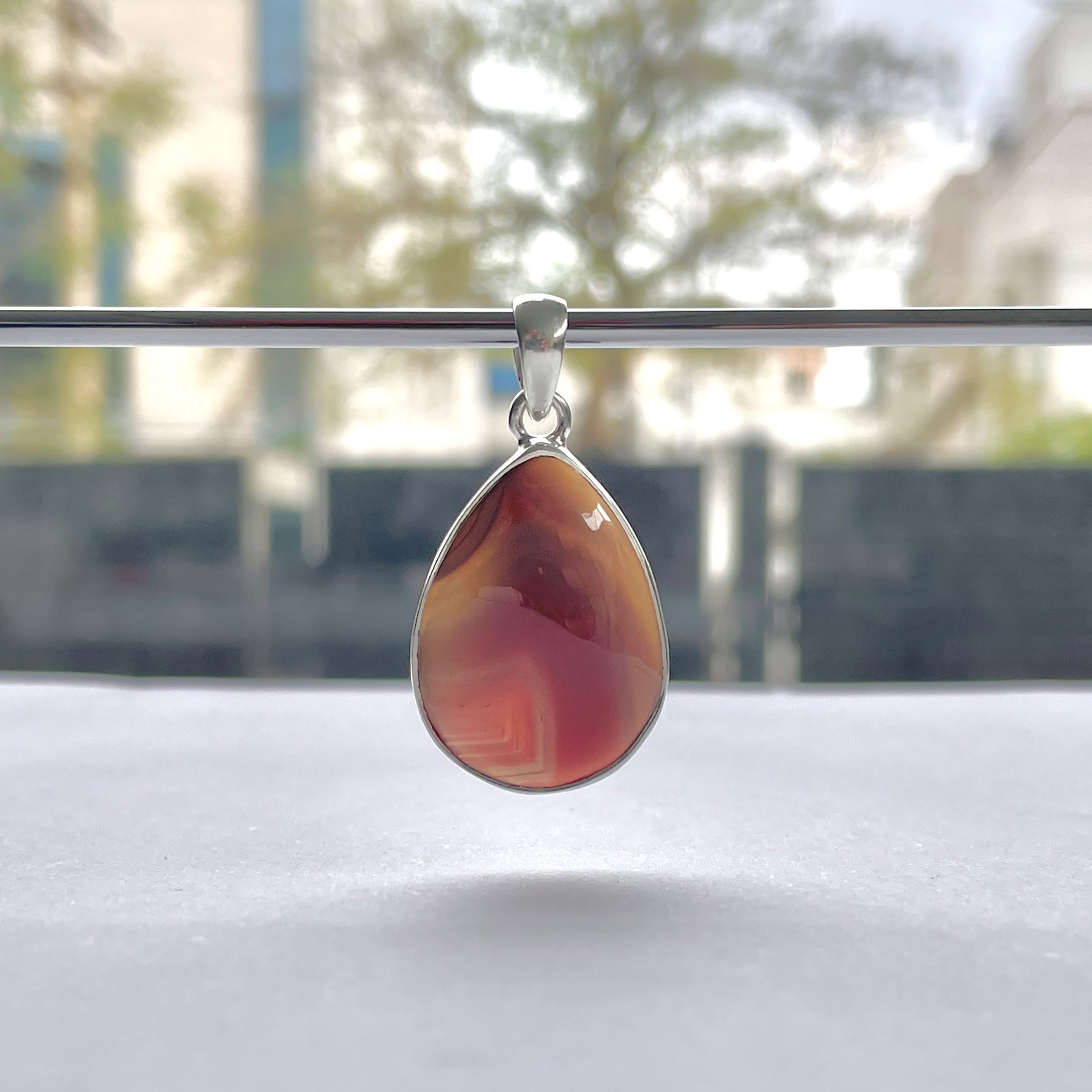 Botswana Agate Pendant-(BWA-P-24.)