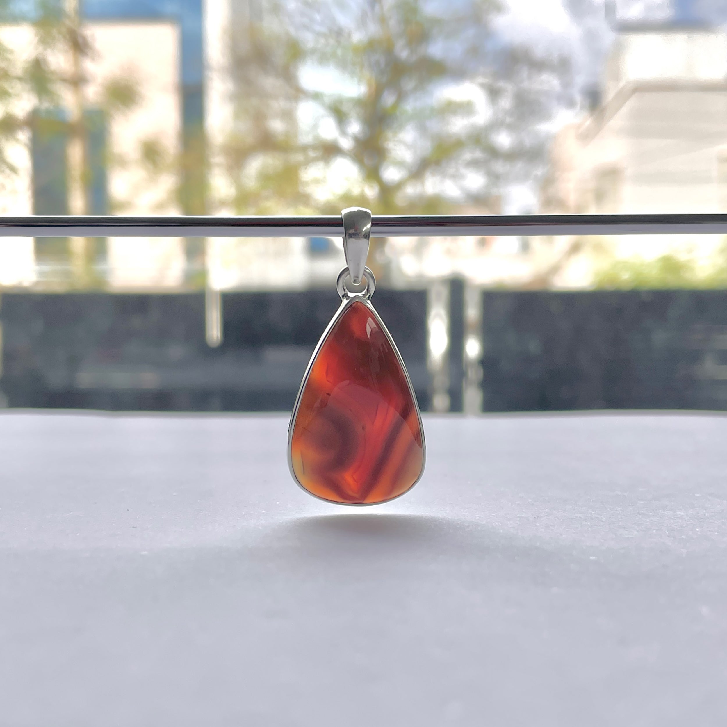 Botswana Agate Pendant-(BWA-P-26.)