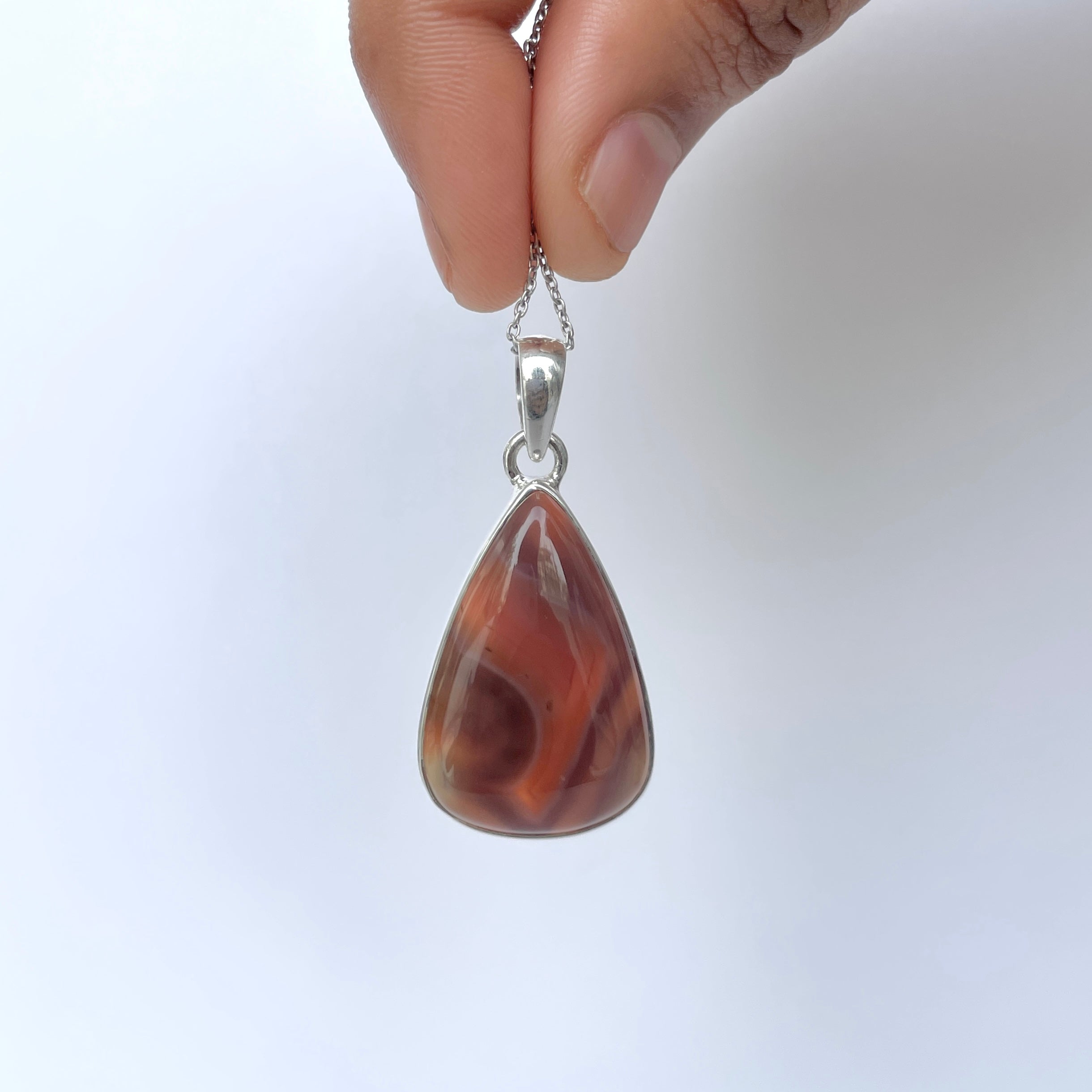 Botswana Agate Pendant-(BWA-P-26.)