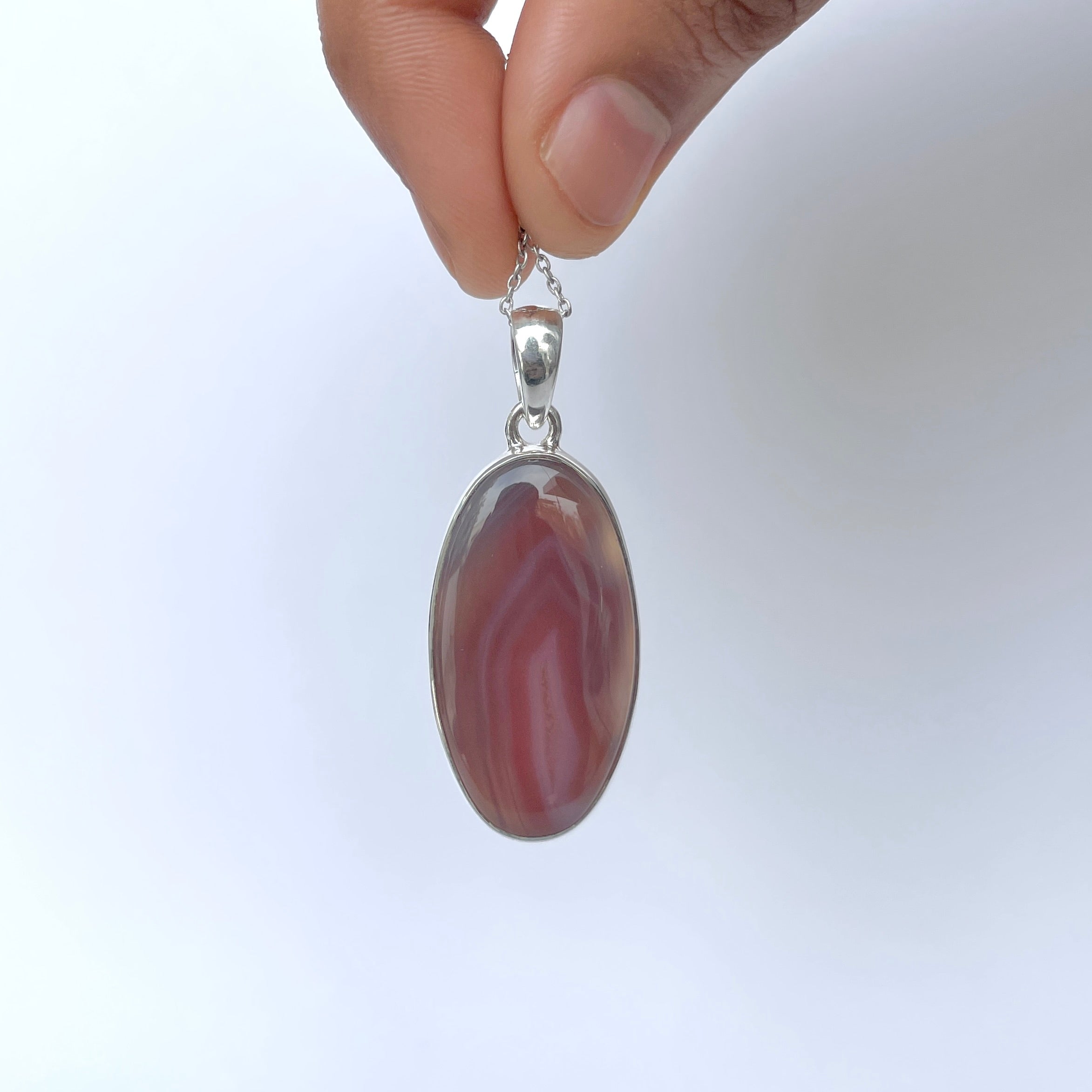 Botswana Agate Pendant-(BWA-P-28.)