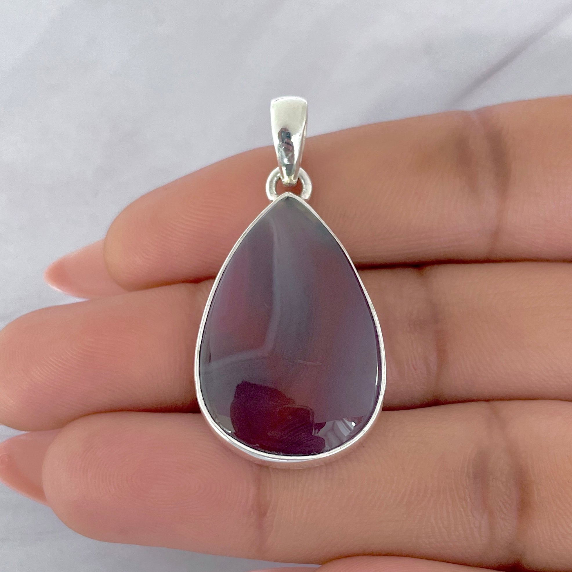 Botswana Agate Pendant-(BWA-P-29.)