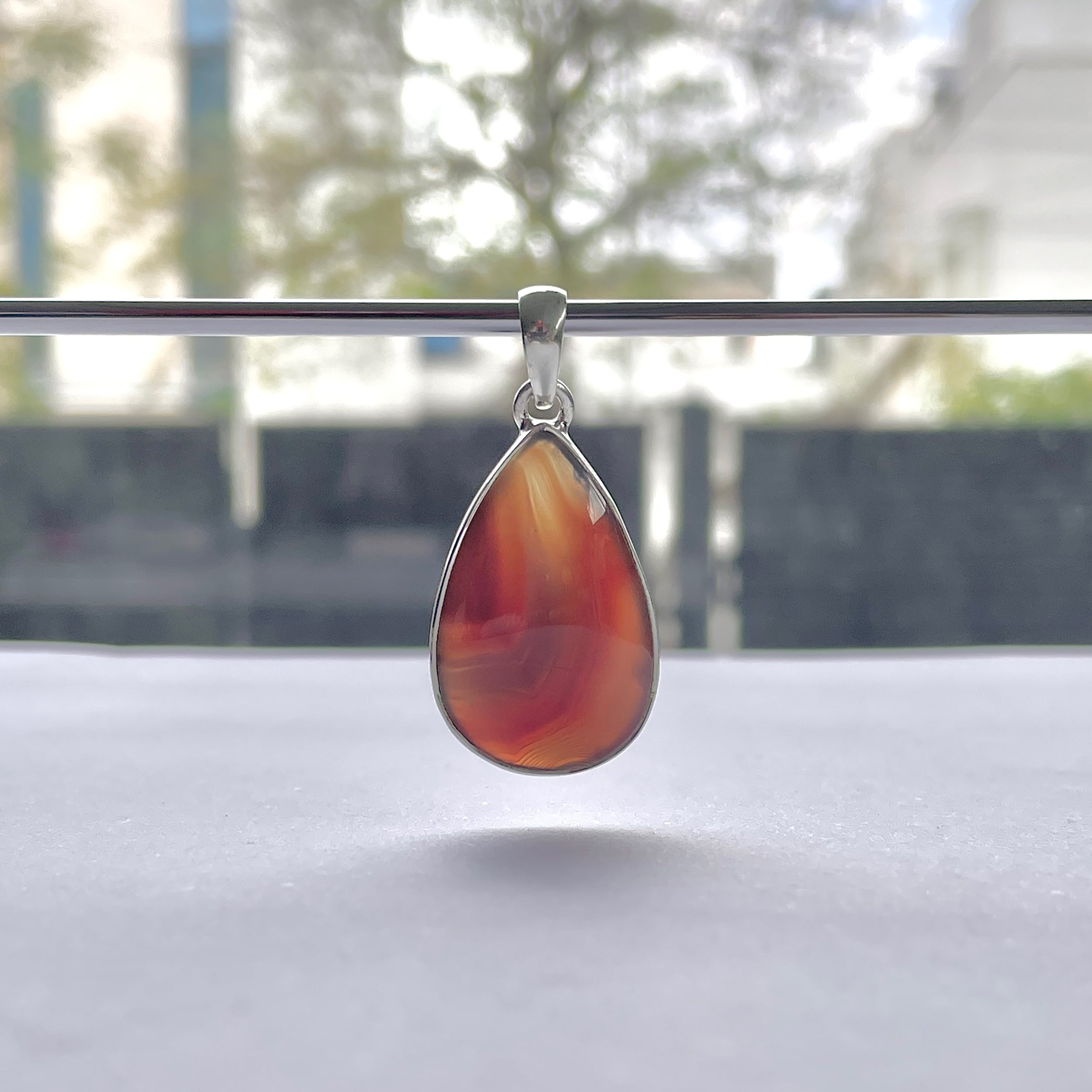 Botswana Agate Pendant-(BWA-P-29.)