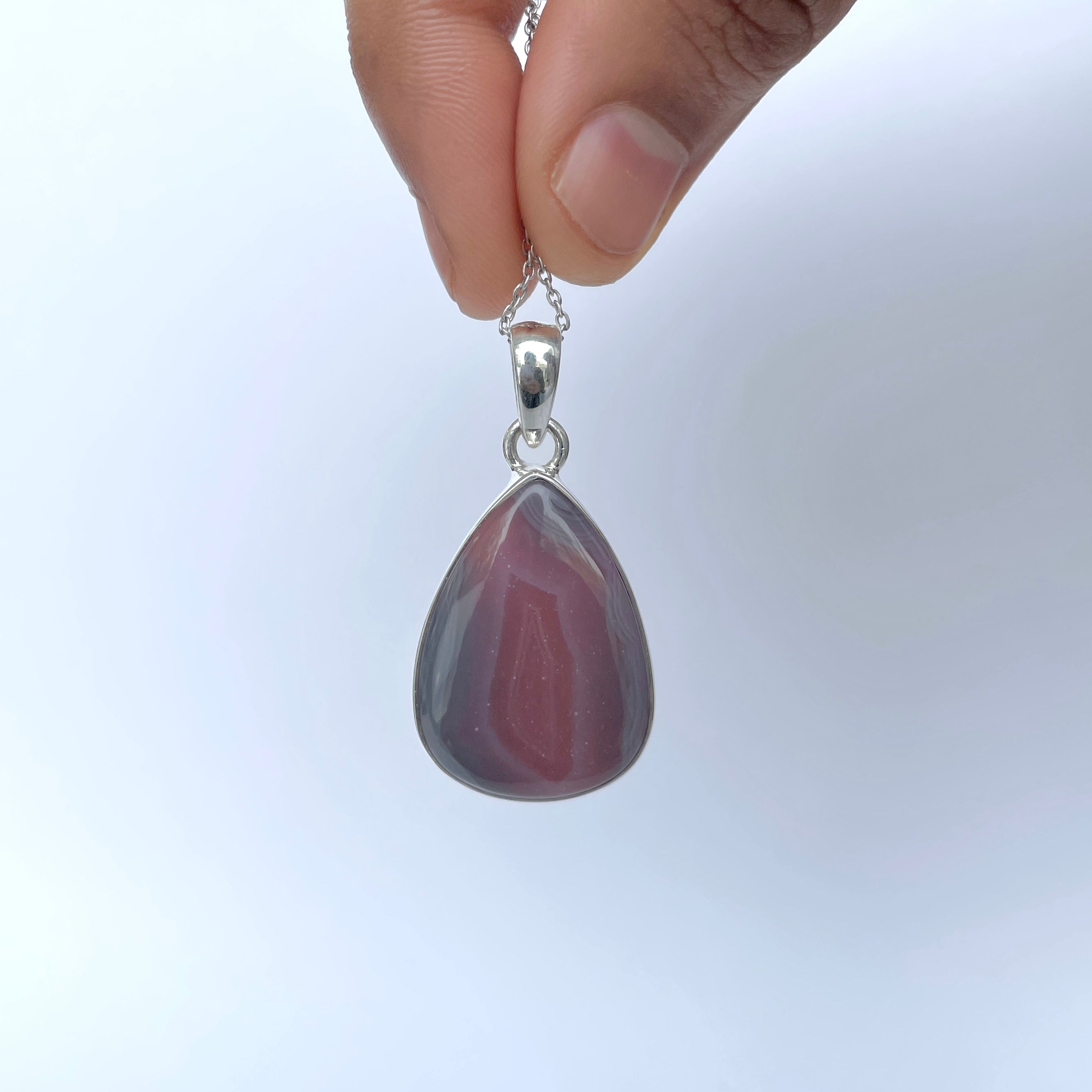 Botswana Agate Pendant-(BWA-P-9.)