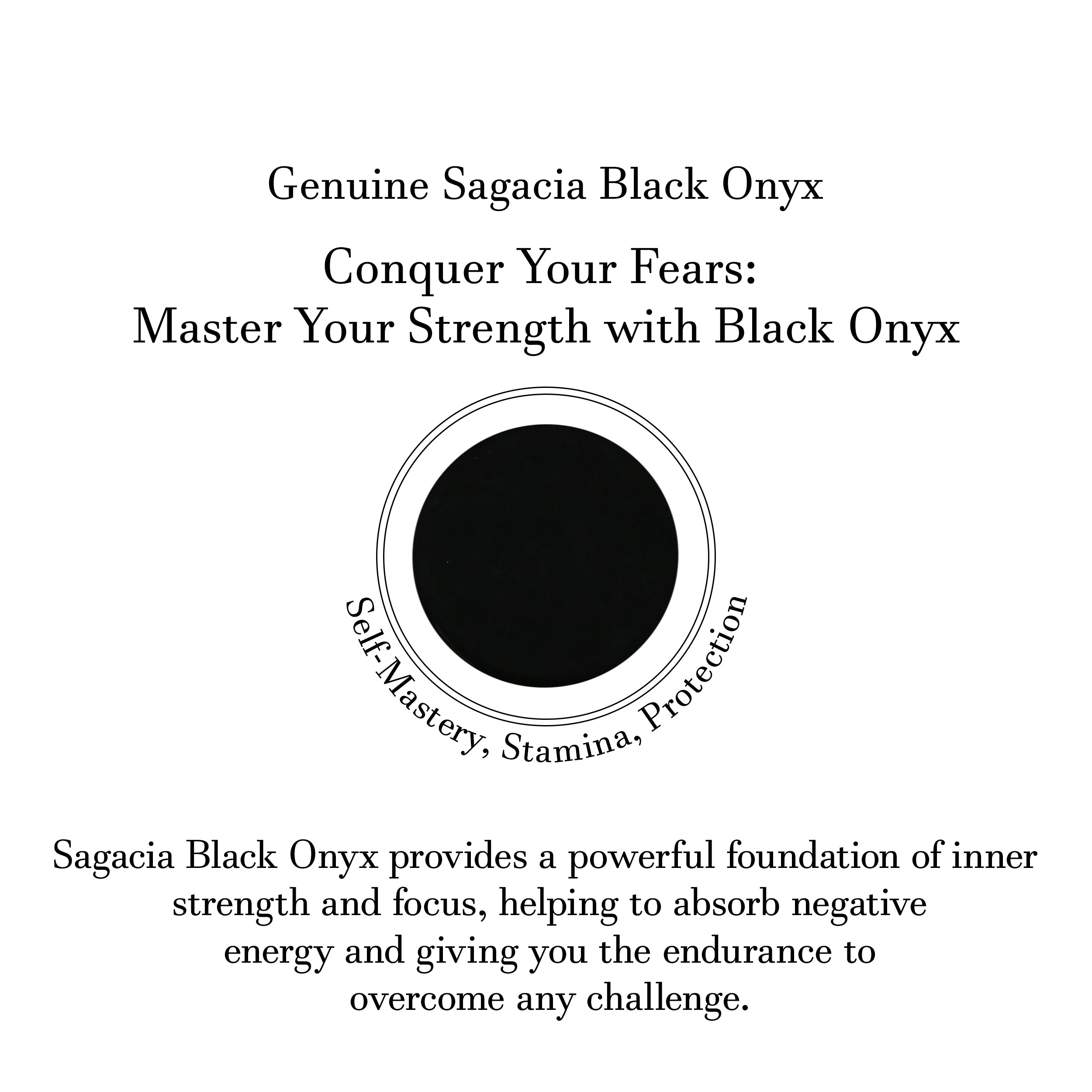 Black Onyx Adjustable Ring-(BOX-R-95.)