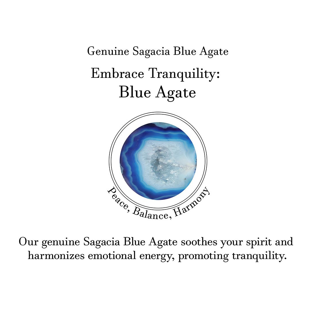 Blue Agate Adjustable Ring-(ABU-R-27.)