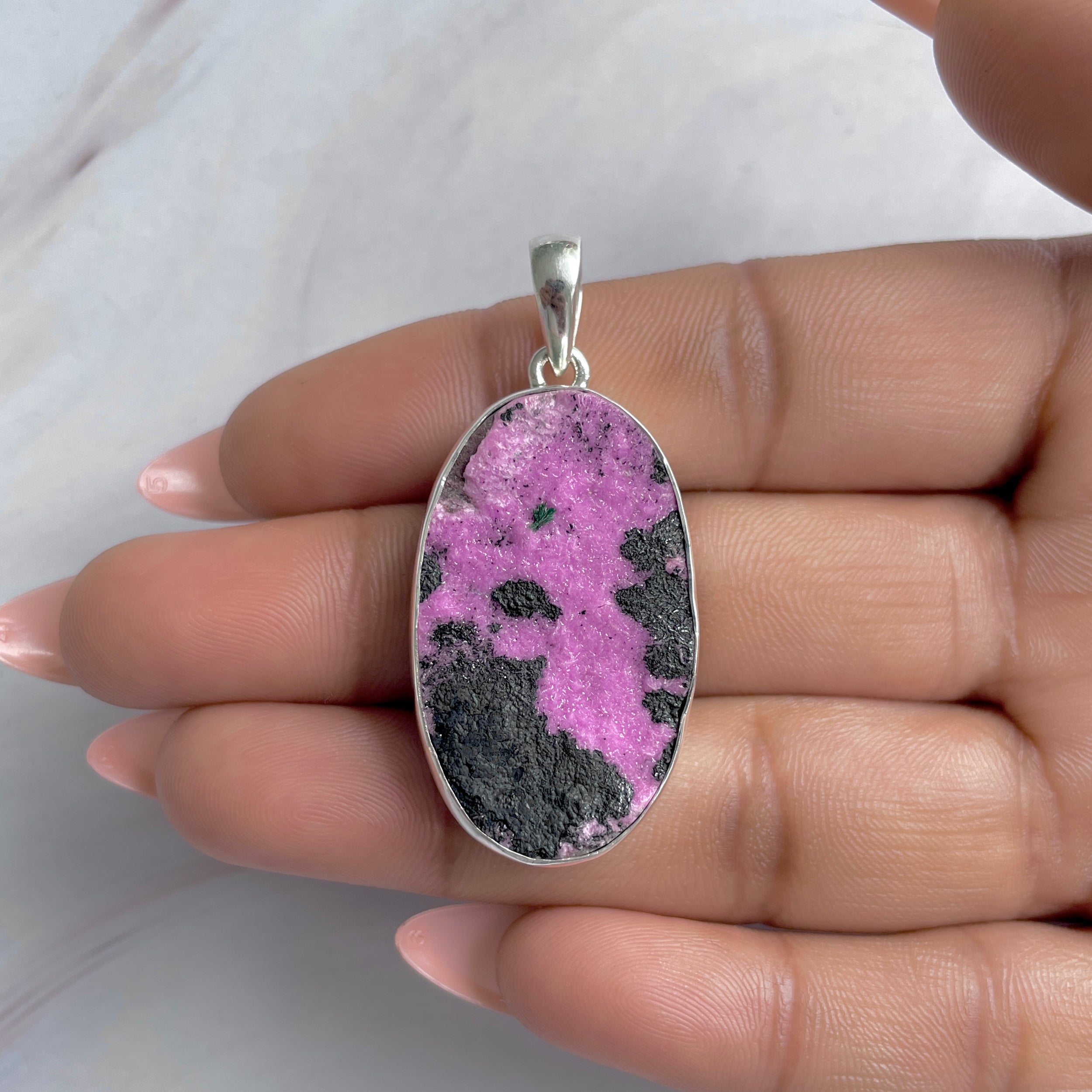 Cobalt Calcite Pendant-(CBC-P-100.)