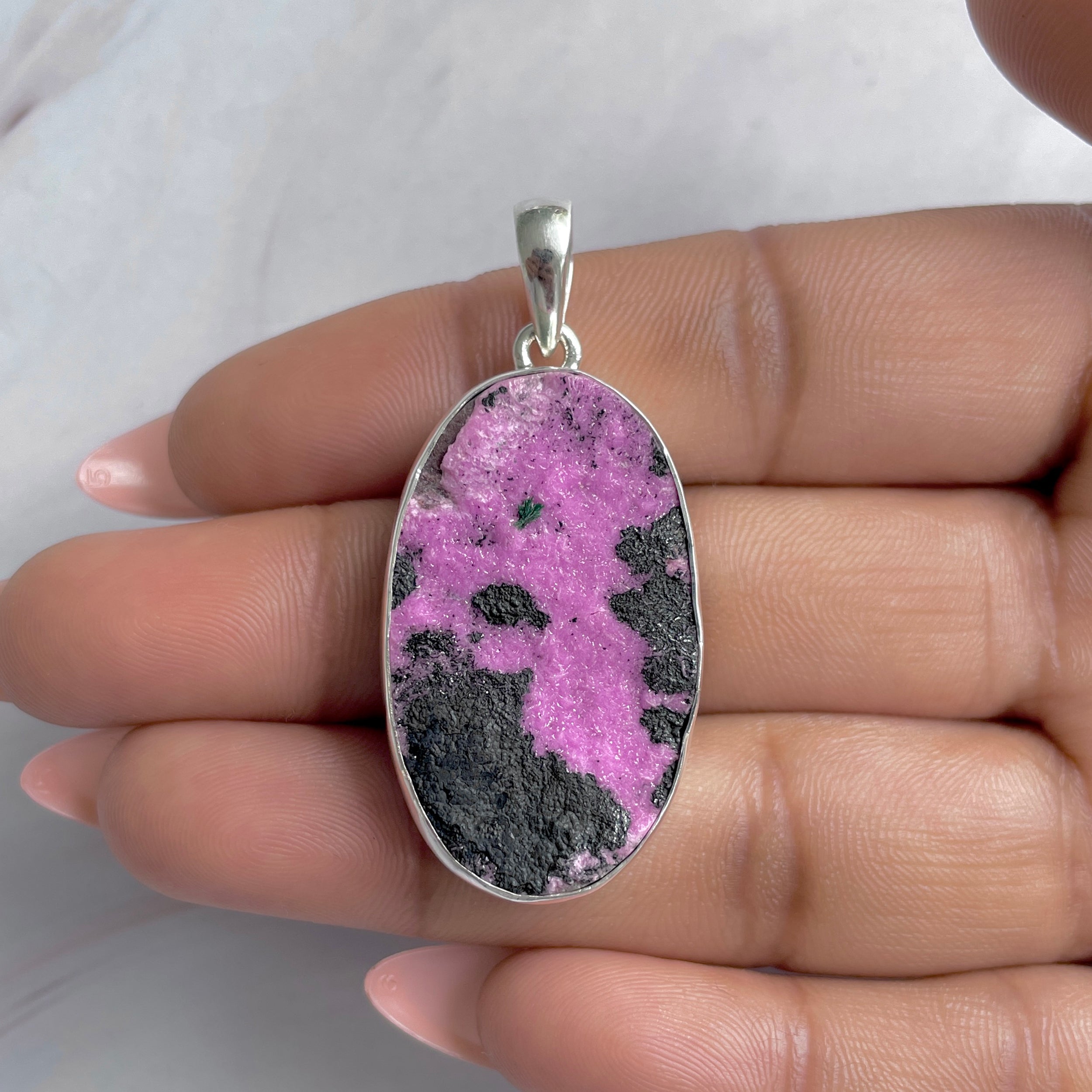 Cobalt Calcite Pendant-(CBC-P-100.)