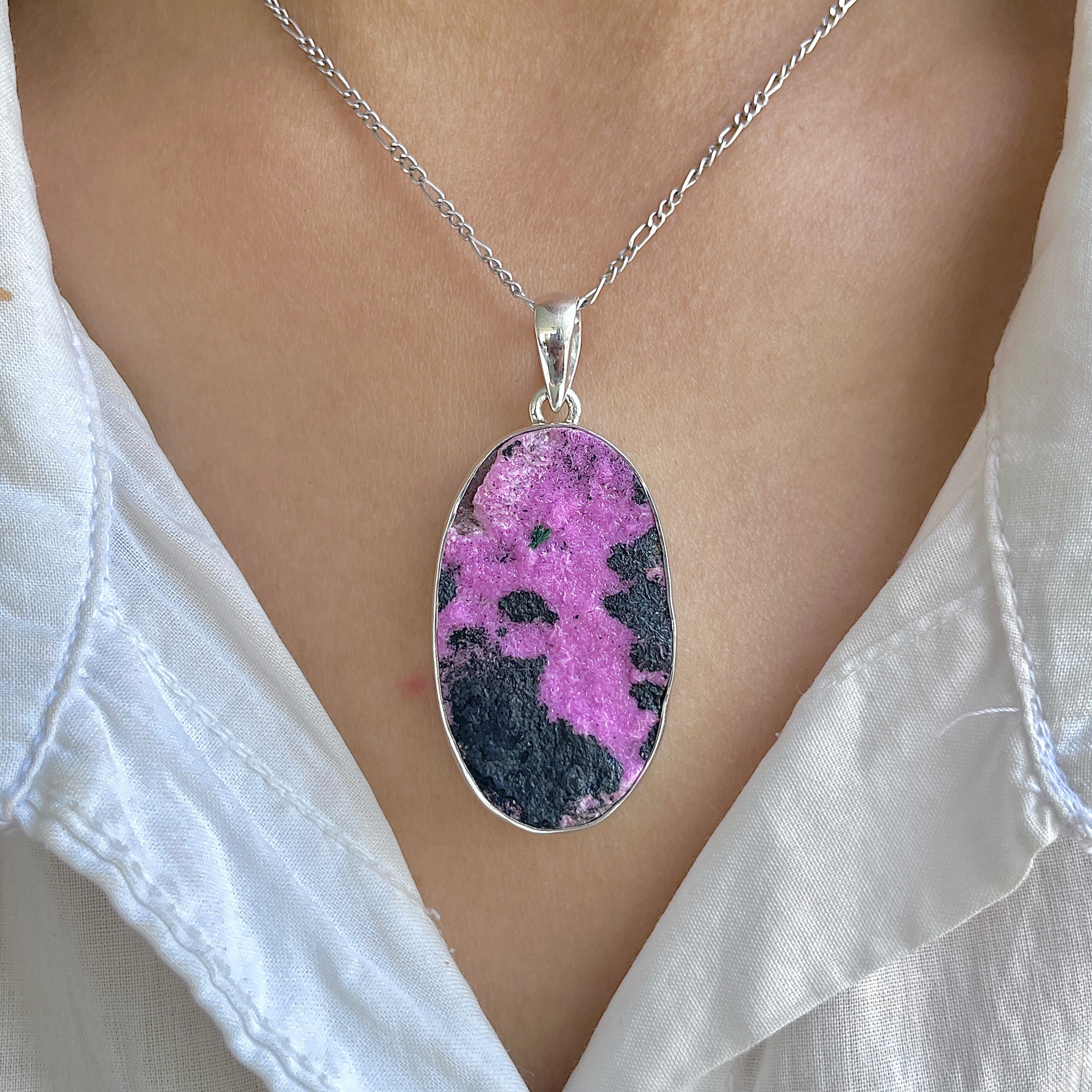 Cobalt Calcite Pendant-(CBC-P-100.)