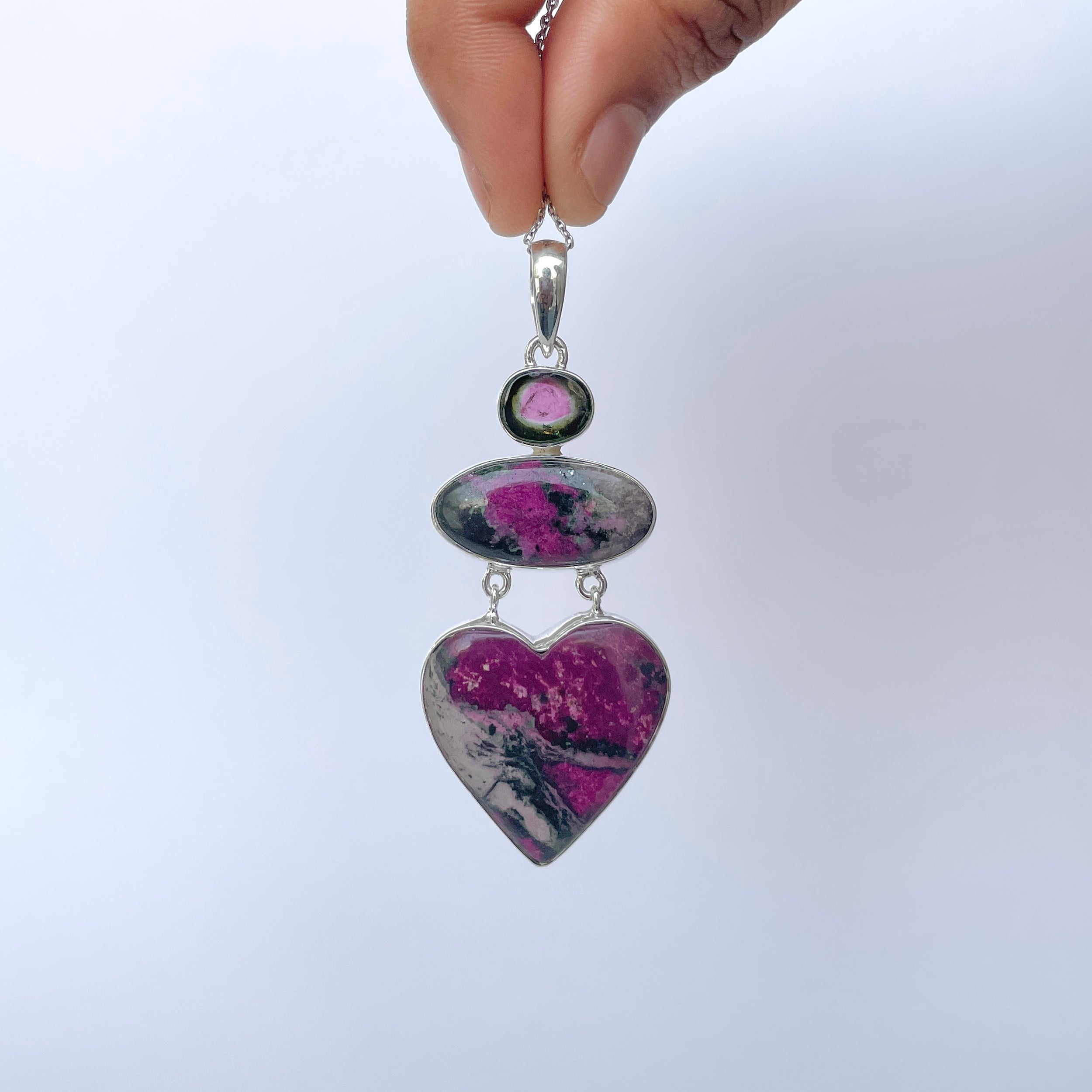 Cobalt Calcite Pendant-(CBC-P-103.)
