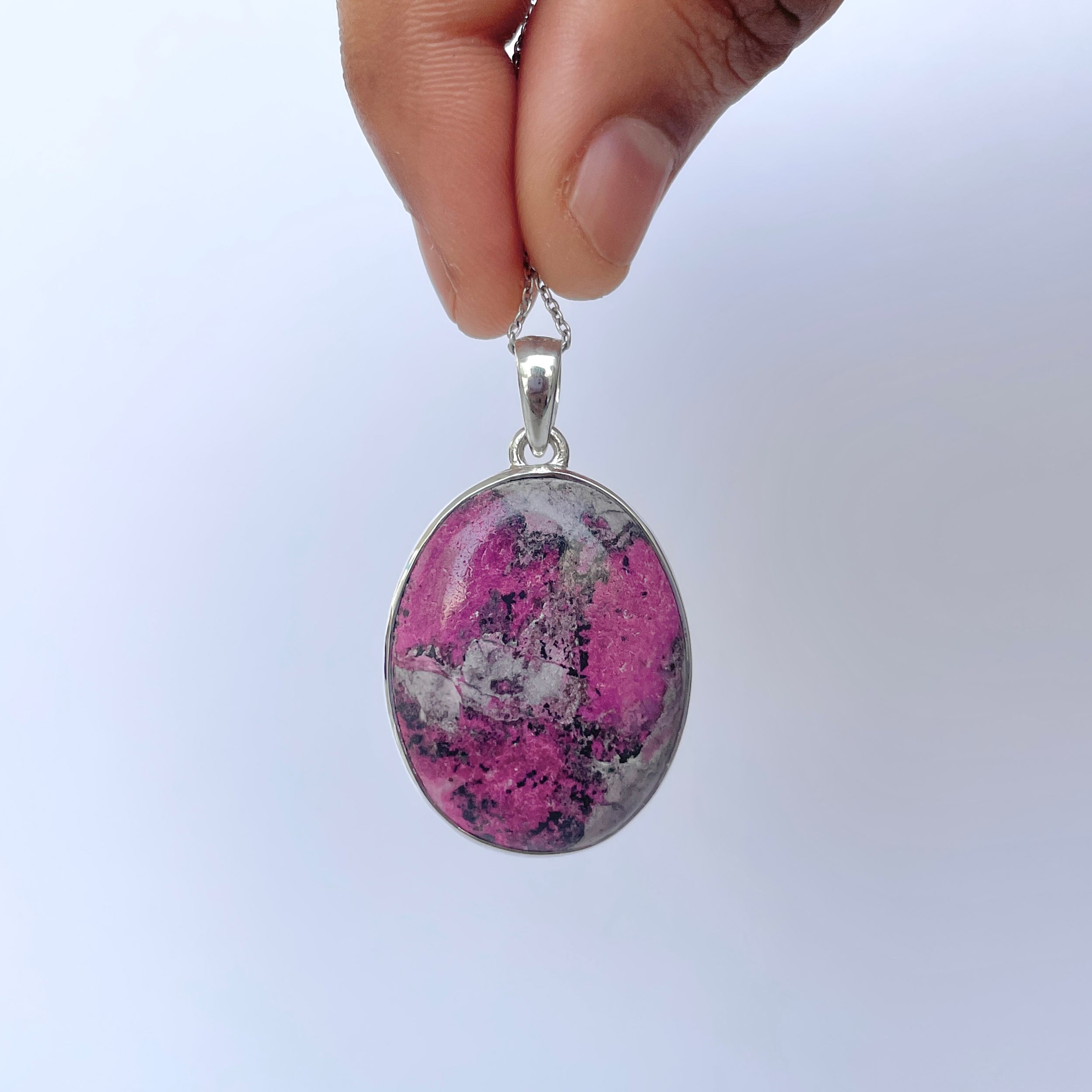 Cobalt Calcite Pendant-(CBC-P-104.)
