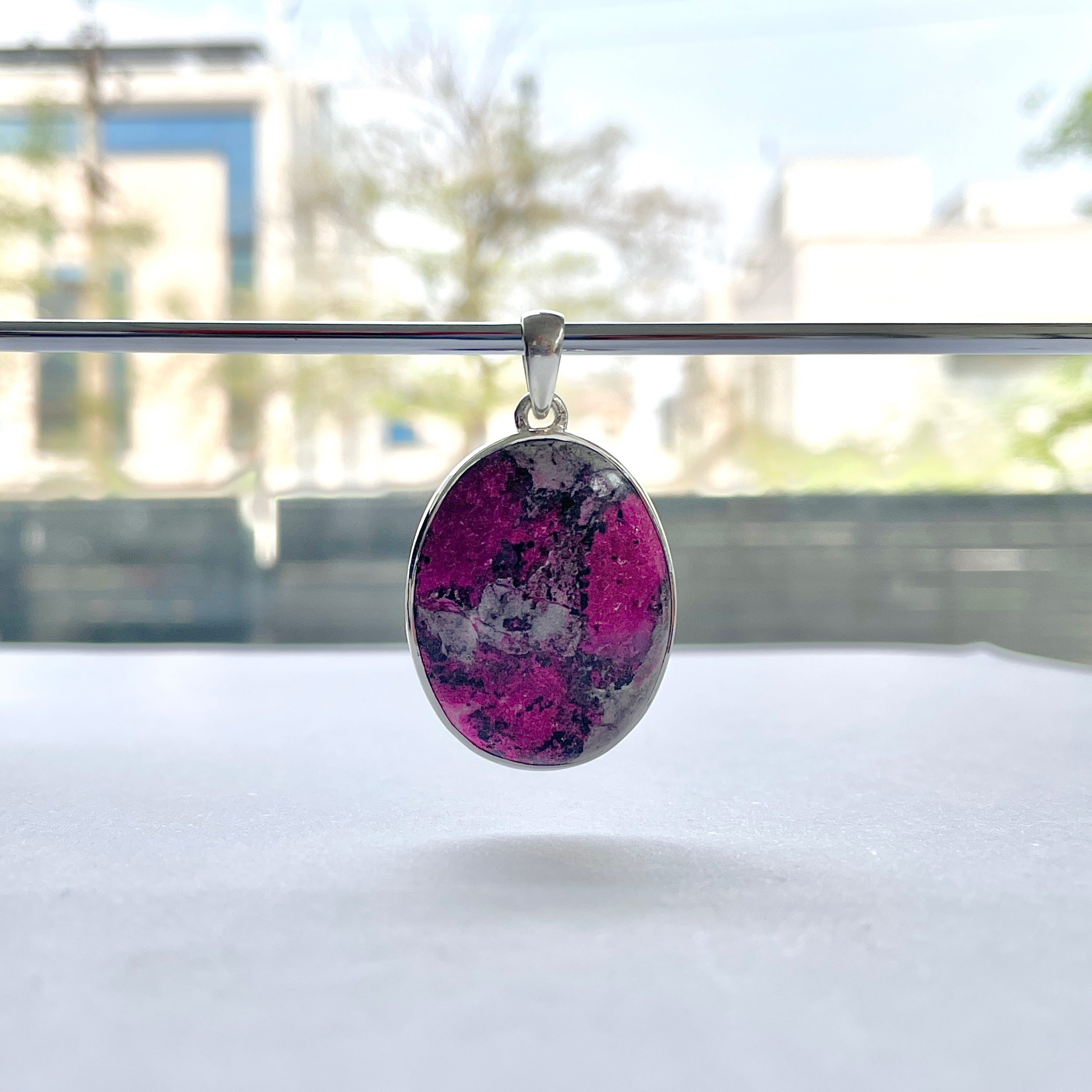 Cobalt Calcite Pendant-(CBC-P-104.)