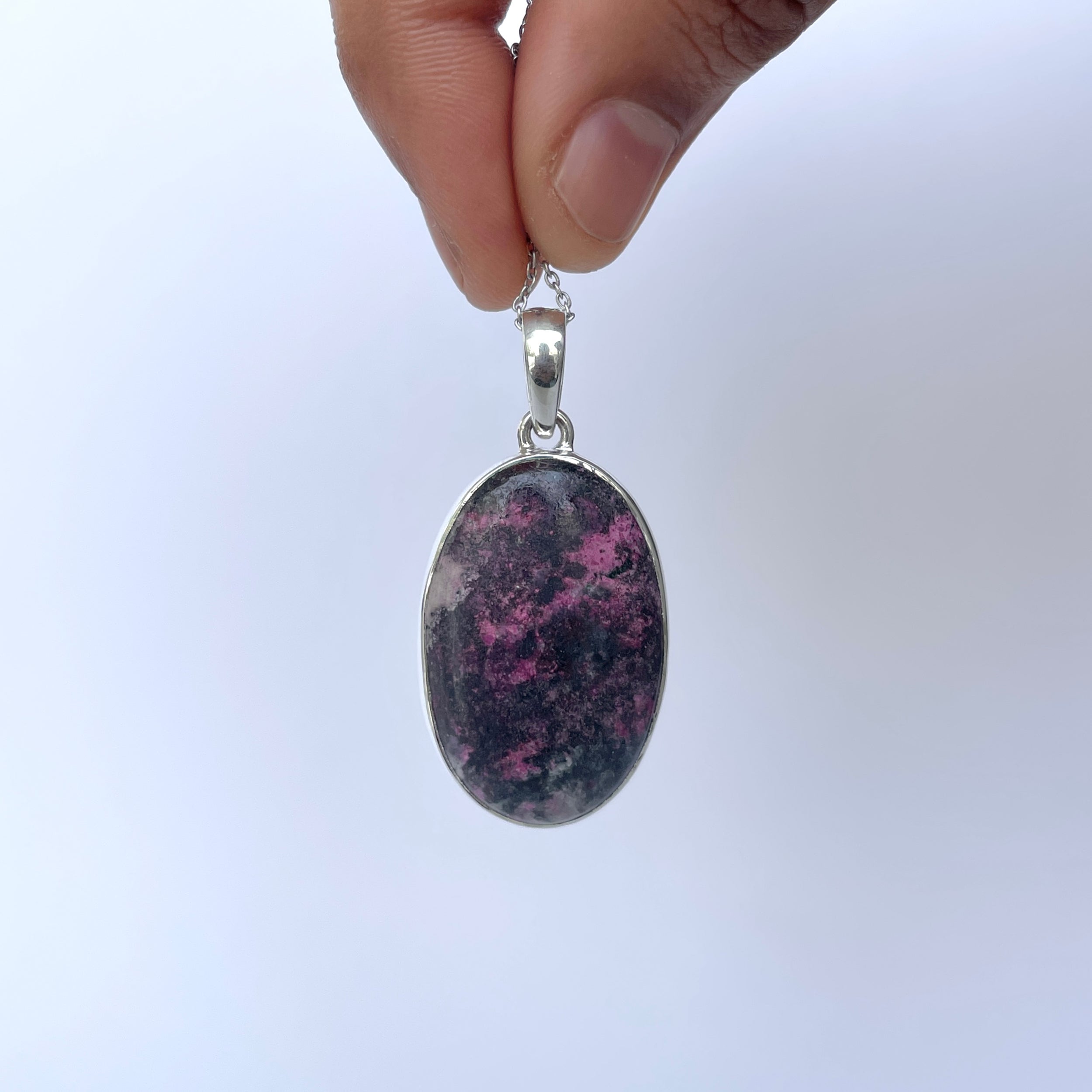 Cobalt Calcite Pendant-(CBC-P-105.)