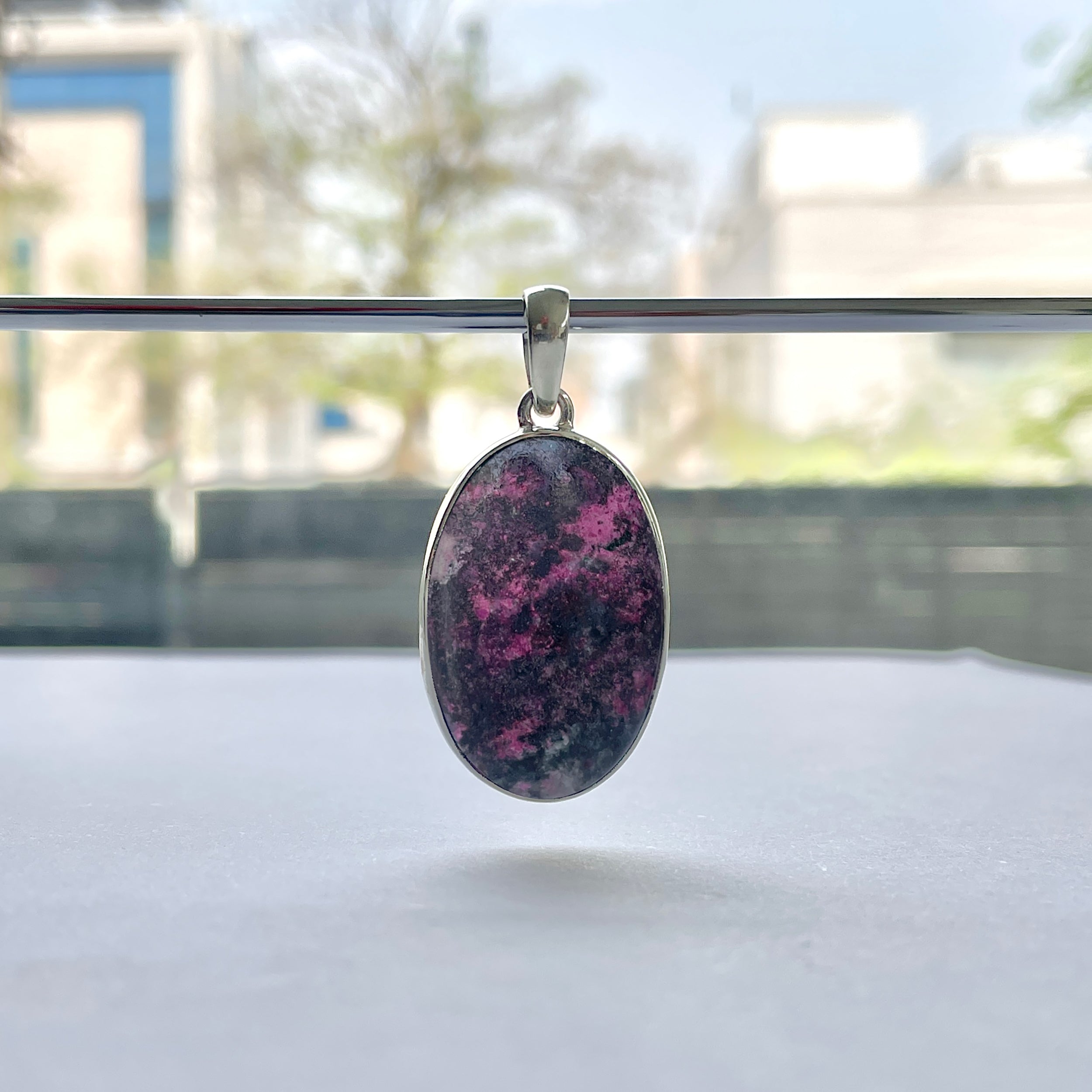 Cobalt Calcite Pendant-(CBC-P-105.)