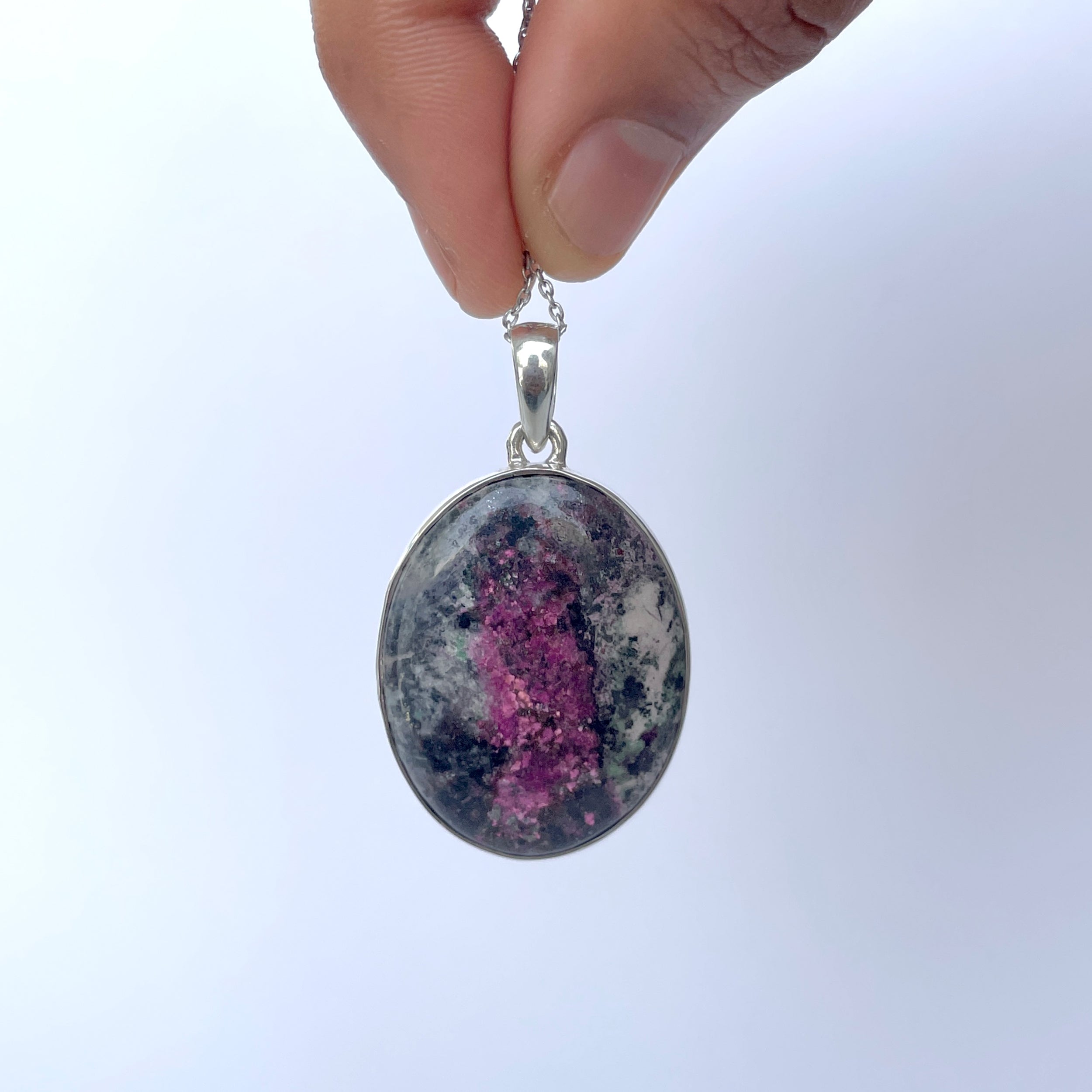 Cobalt Calcite Pendant-(CBC-P-106.)