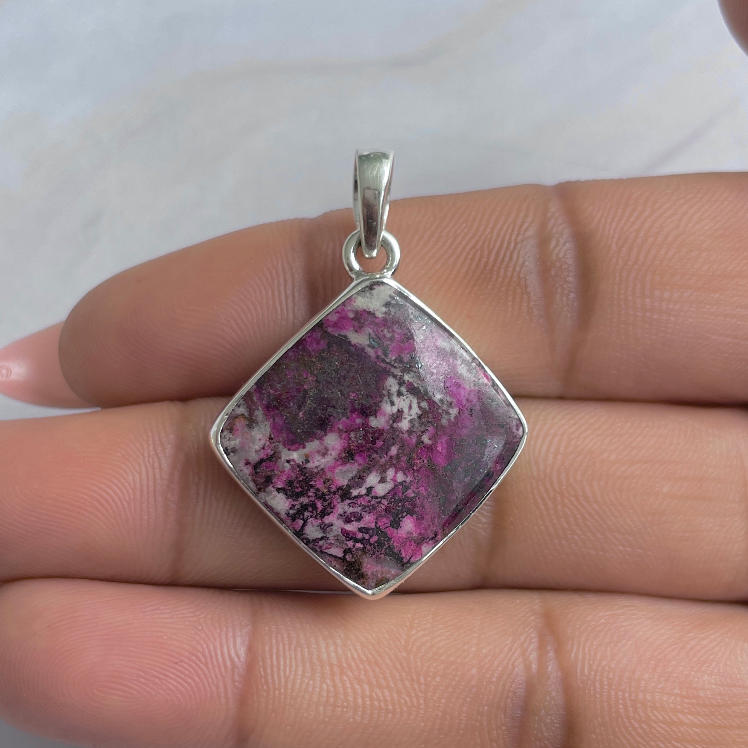 Cobalt Calcite Pendant-(CBC-P-108.)