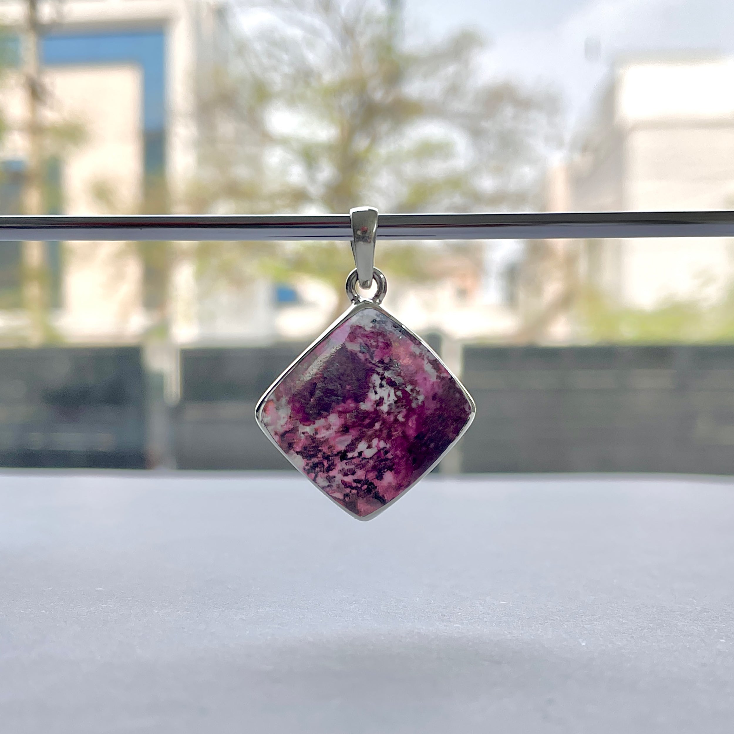 Cobalt Calcite Pendant-(CBC-P-108.)