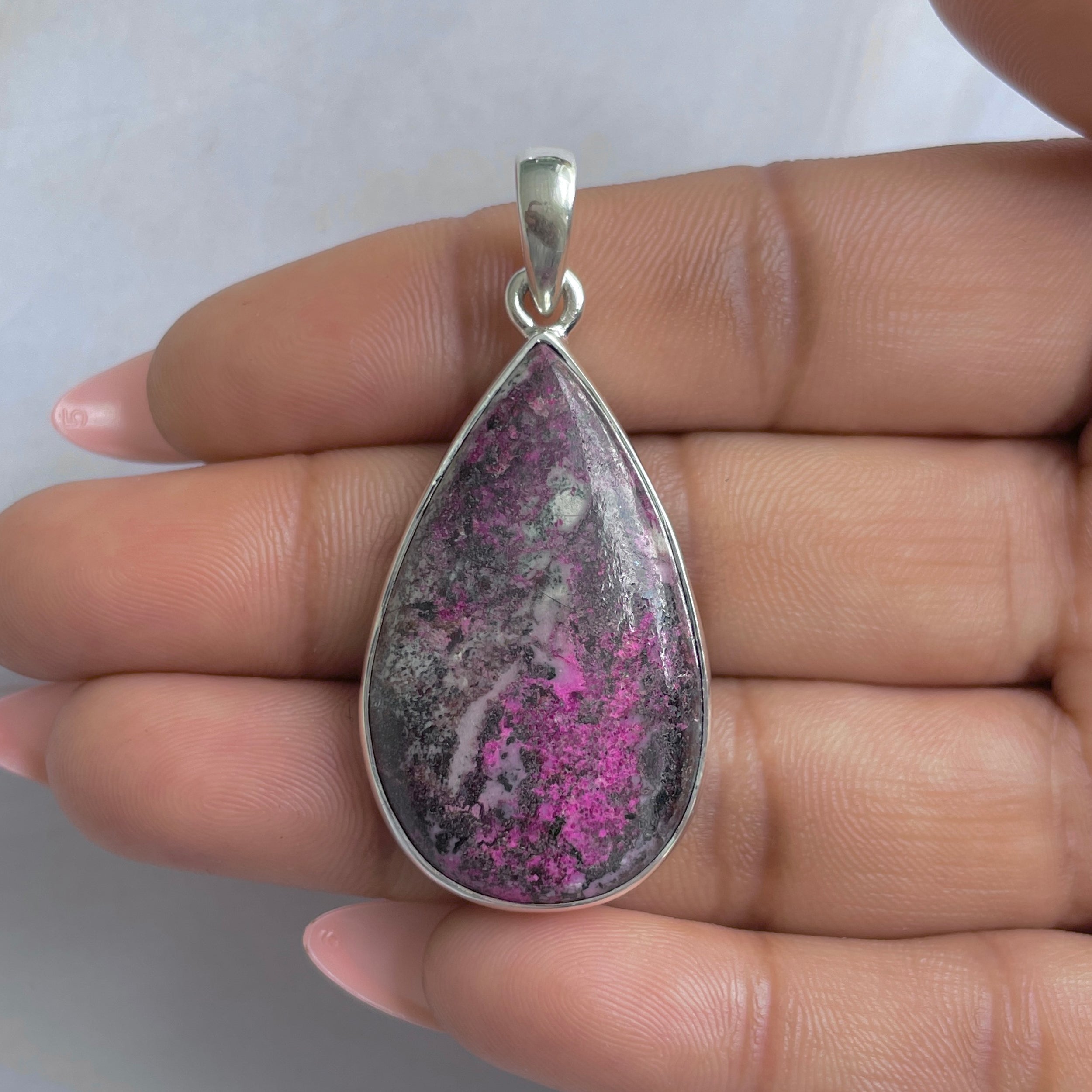 Cobalt Calcite Pendant-(CBC-P-109.)