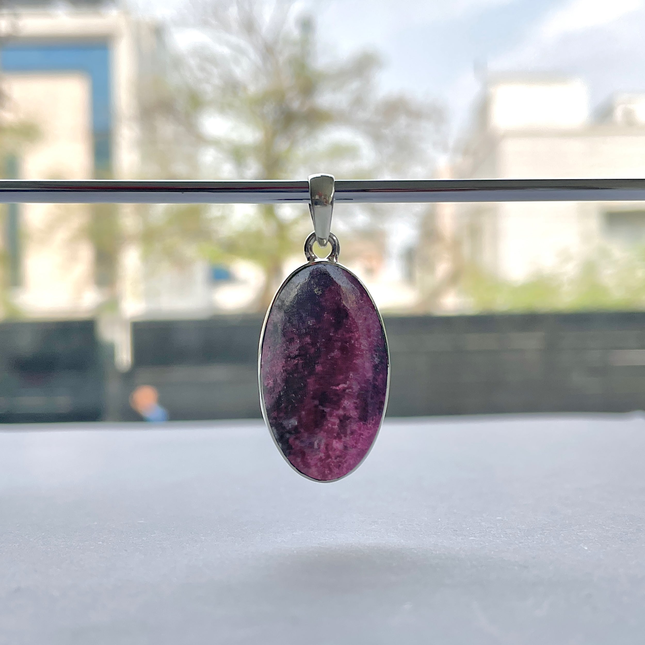 Cobalt Calcite Pendant-(CBC-P-110.)