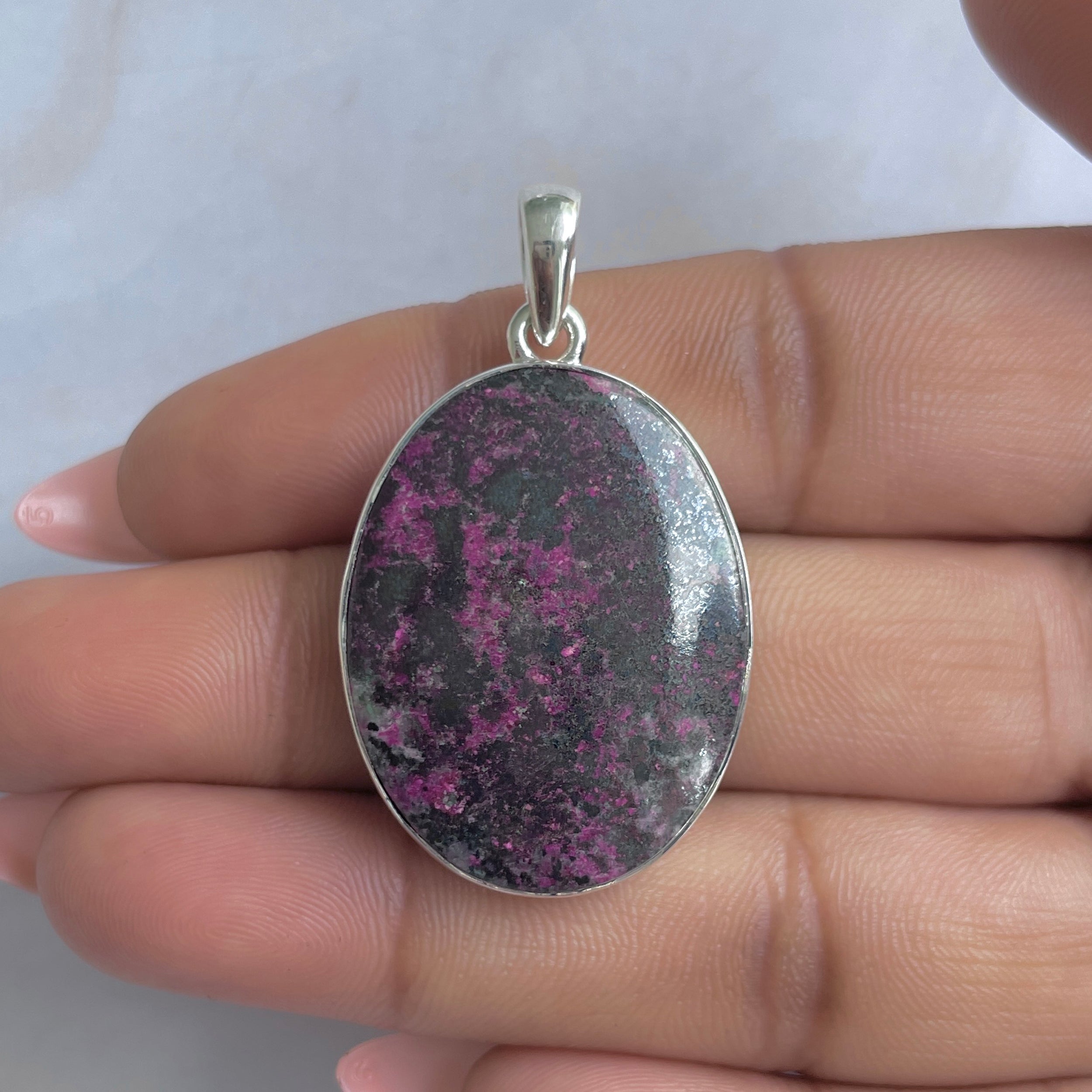 Cobalt Calcite Pendant-(CBC-P-111.)