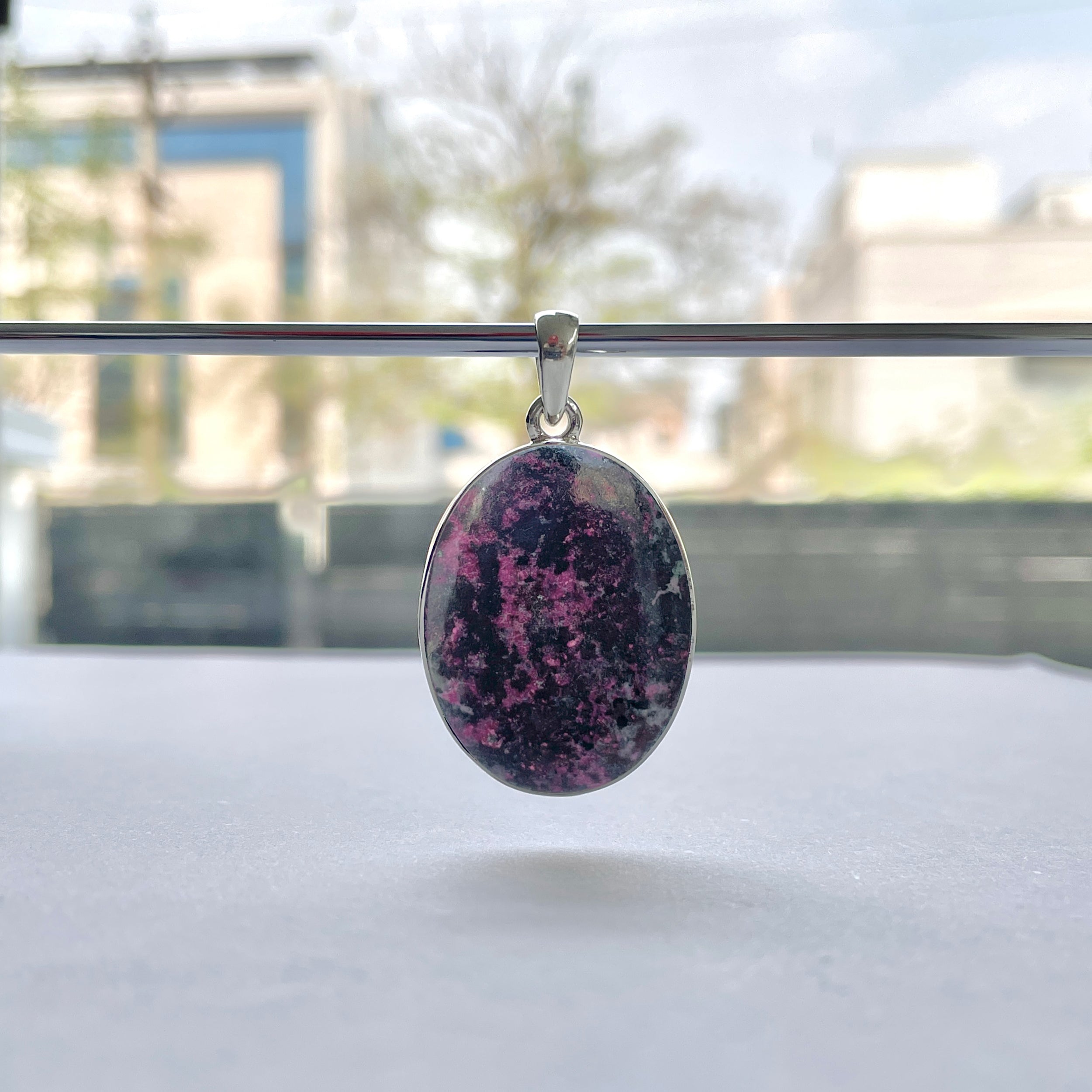Cobalt Calcite Pendant-(CBC-P-111.)