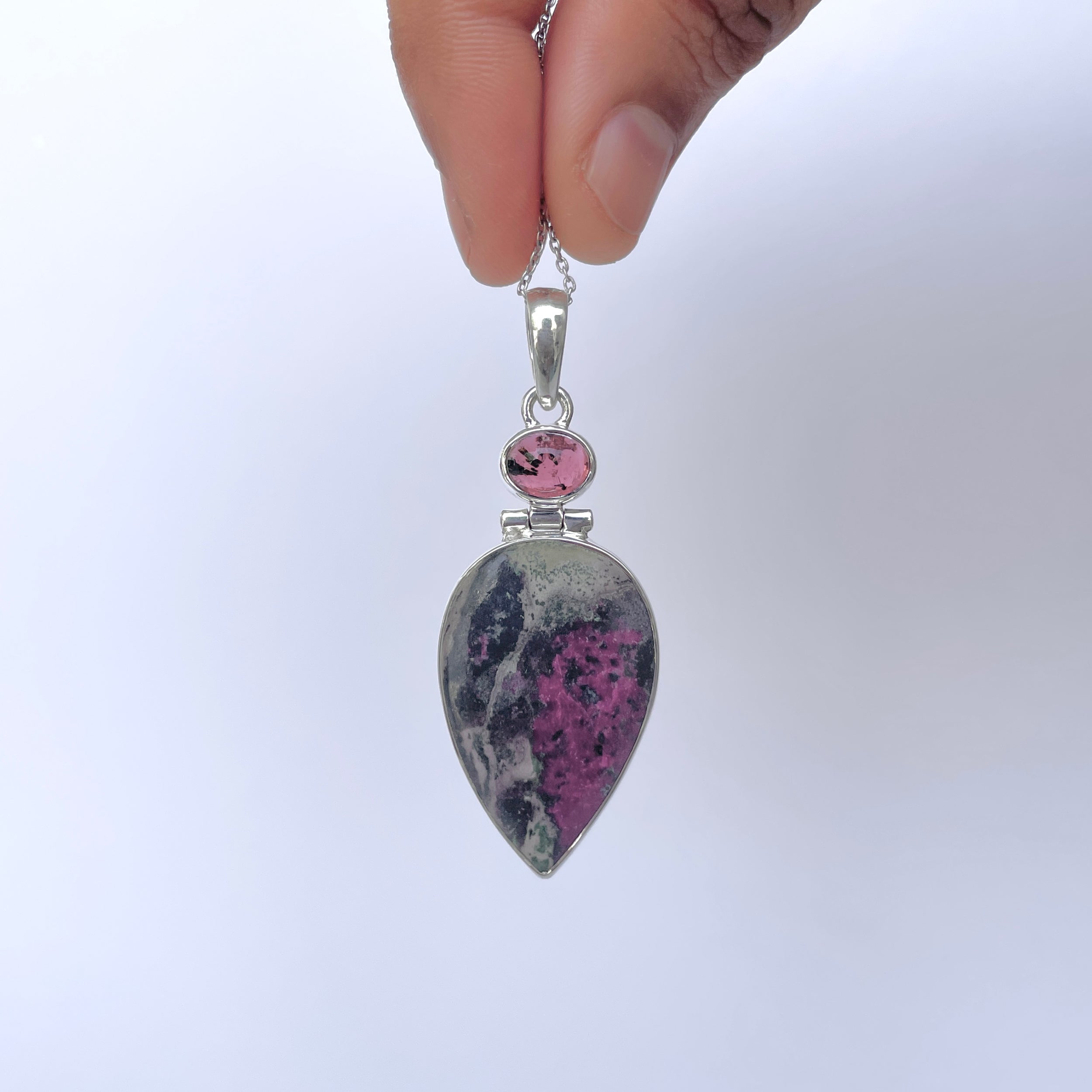 Cobalt Calcite Pendant-(CBC-P-114.)