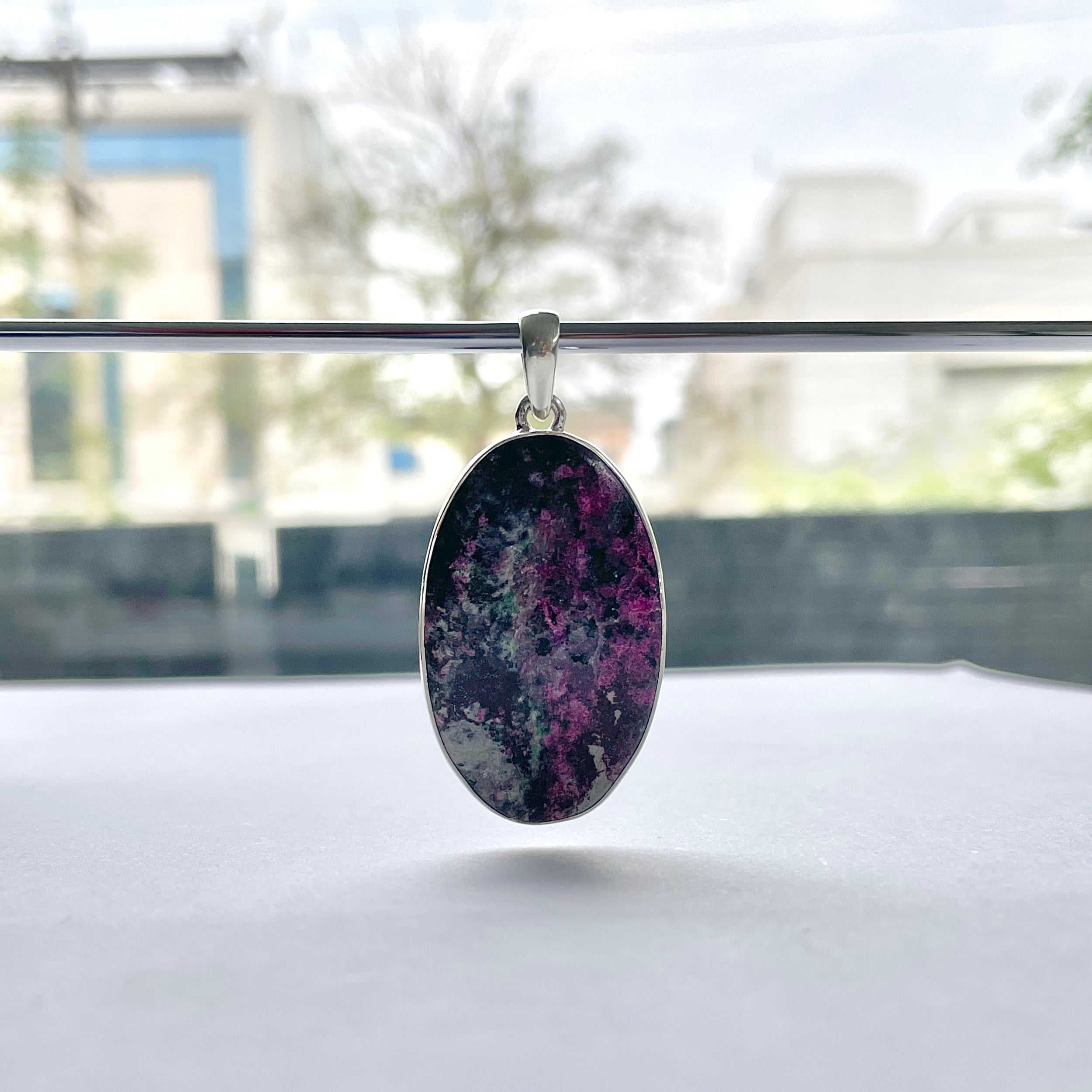 Cobalt Calcite Pendant-(CBC-P-115.)