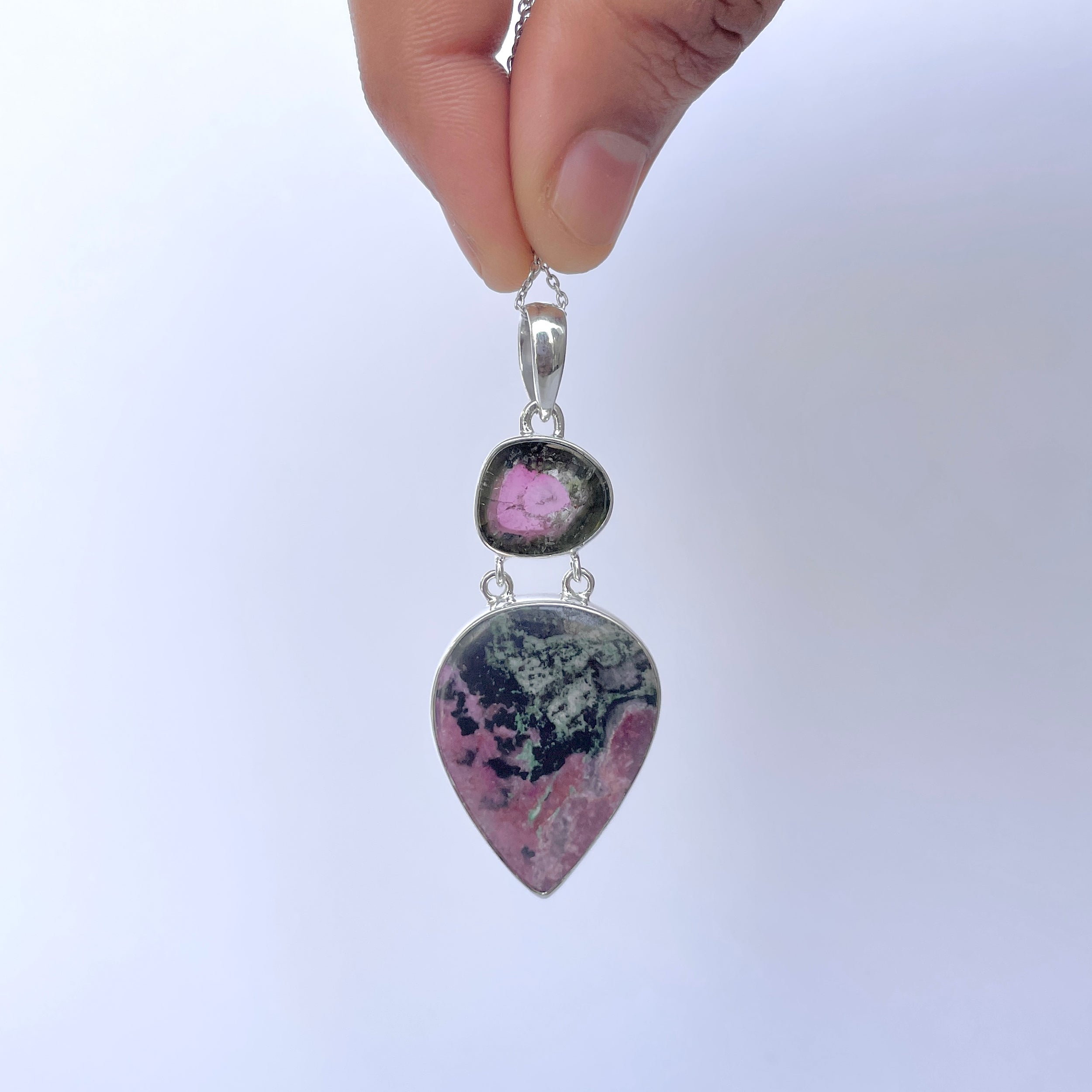 Cobalt Calcite Pendant-(CBC-P-119.)