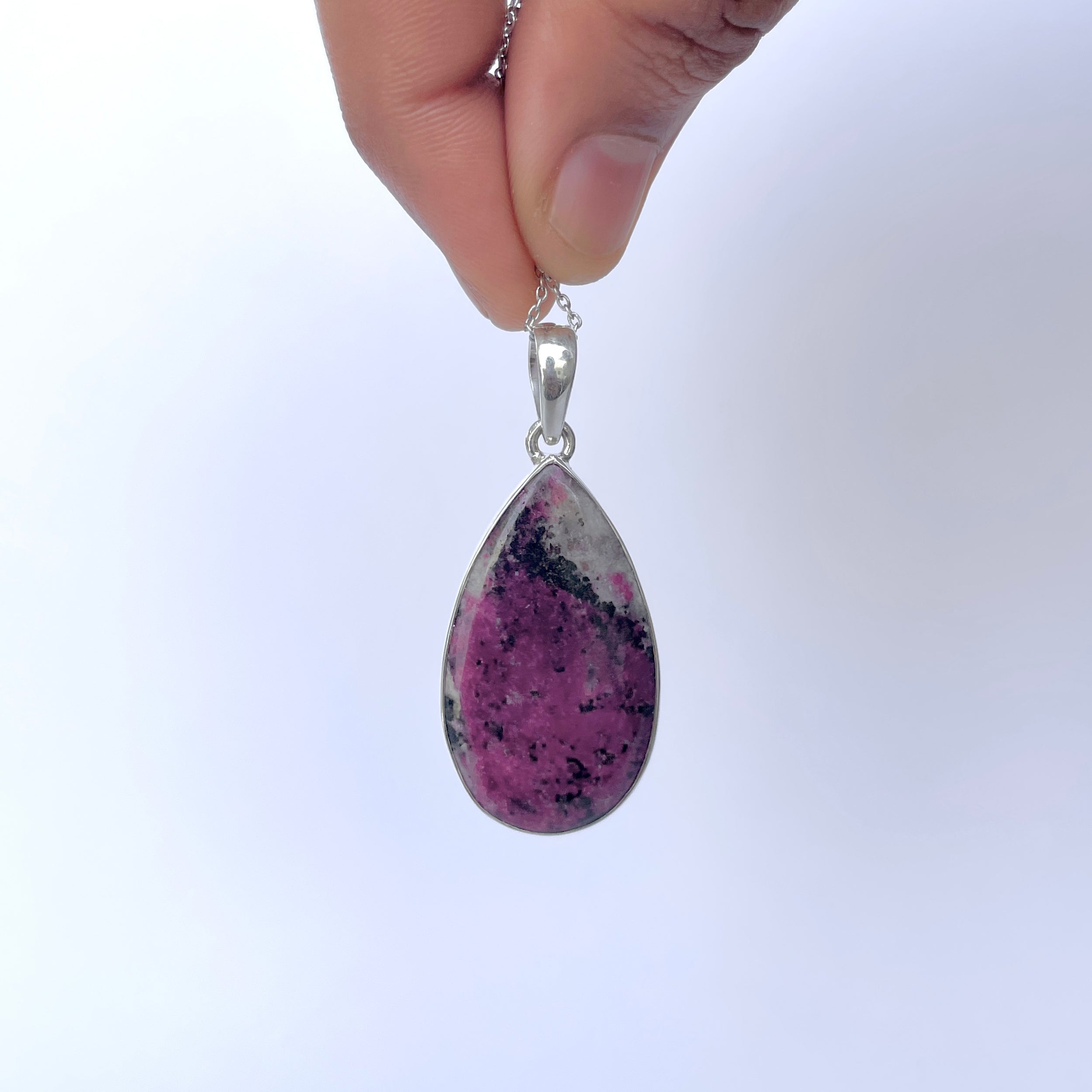 Cobalt Calcite Pendant-(CBC-P-120.)